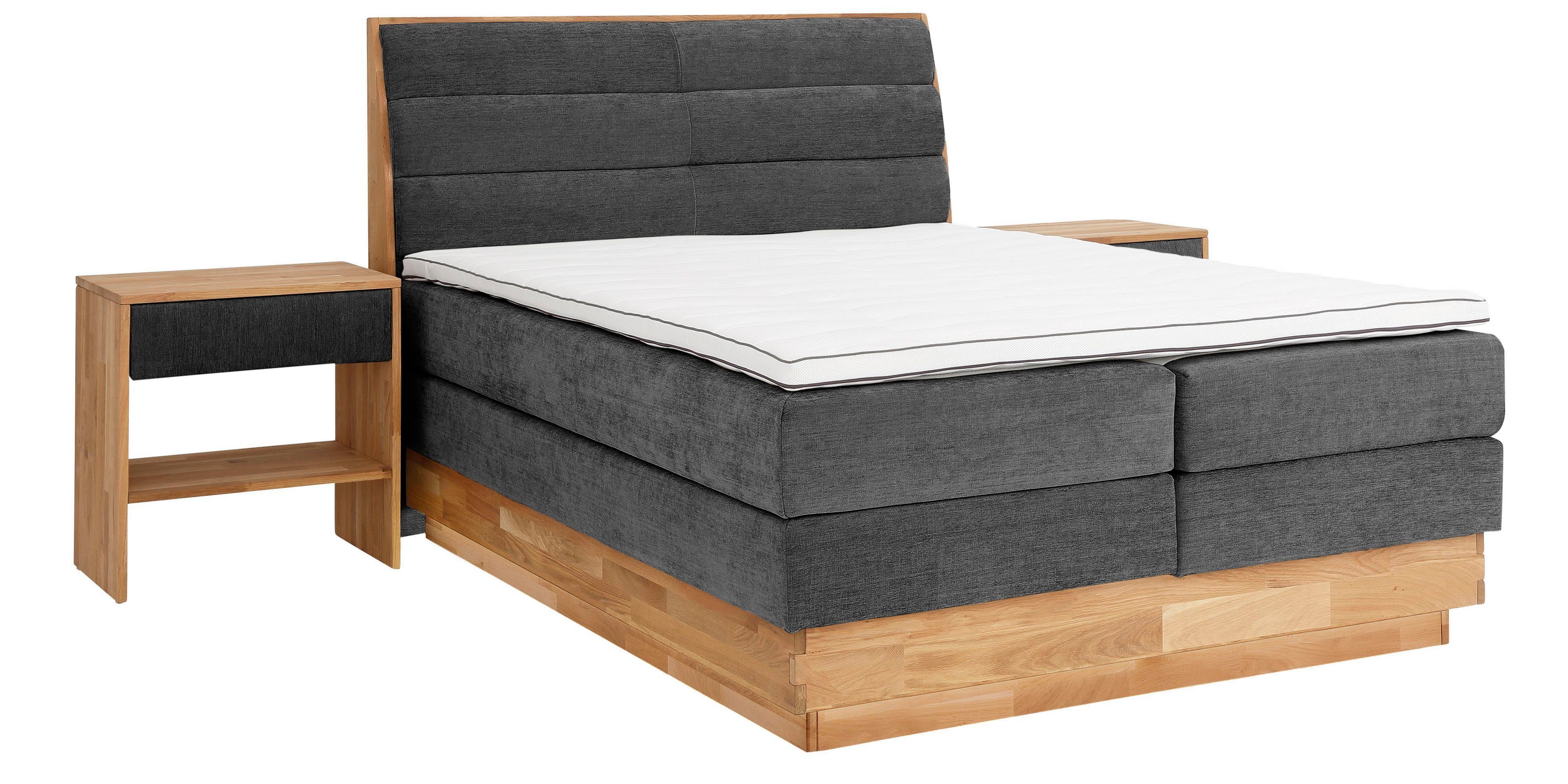 OTTO products Boxspring JENNA zonder ledverlichting, met gecertificeerde, gerecyclede overtrekstoffen