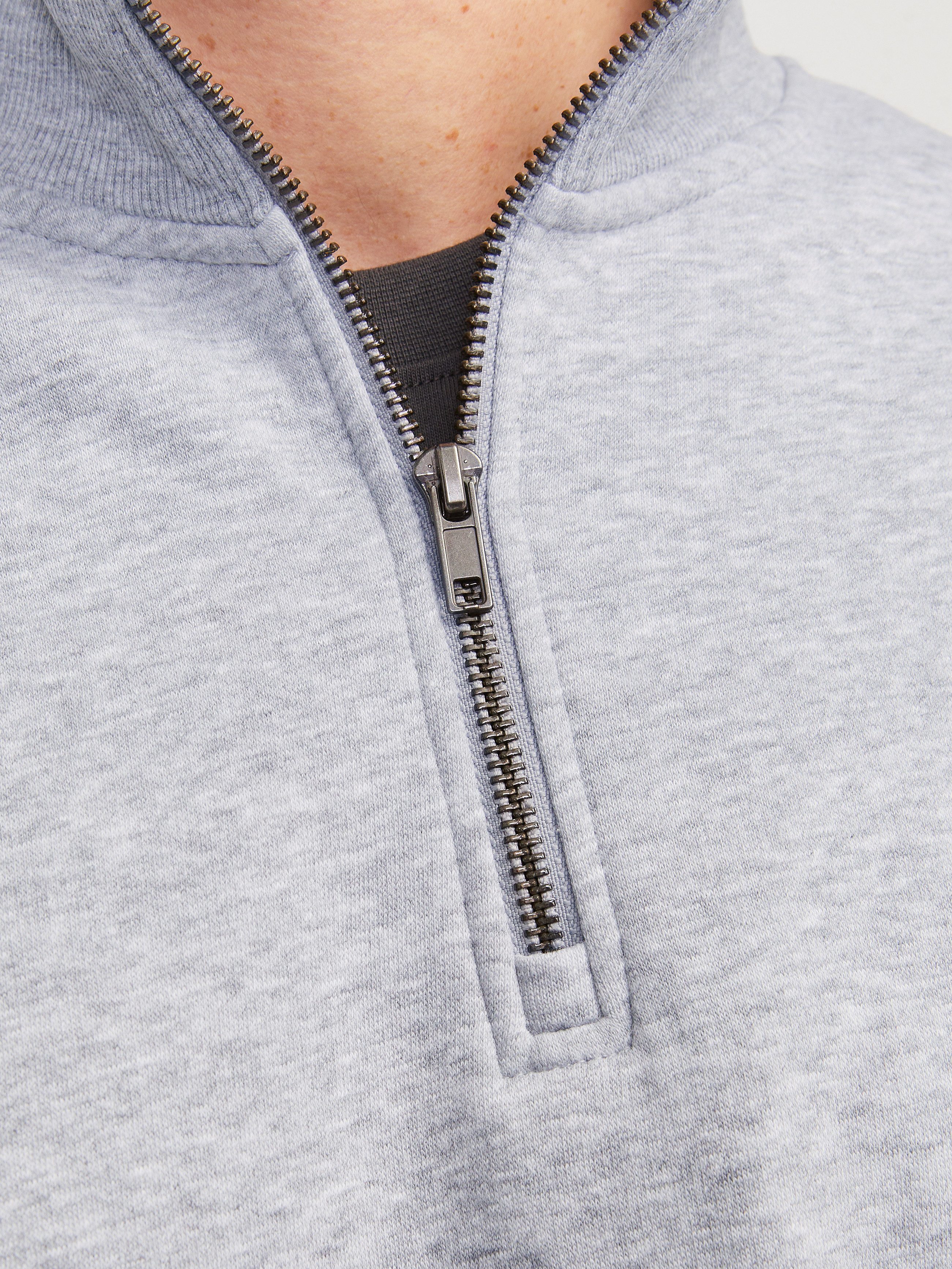 Jack & Jones Sweatshirt JJEBRADLEY SWEAT HALF ZIP NOOS