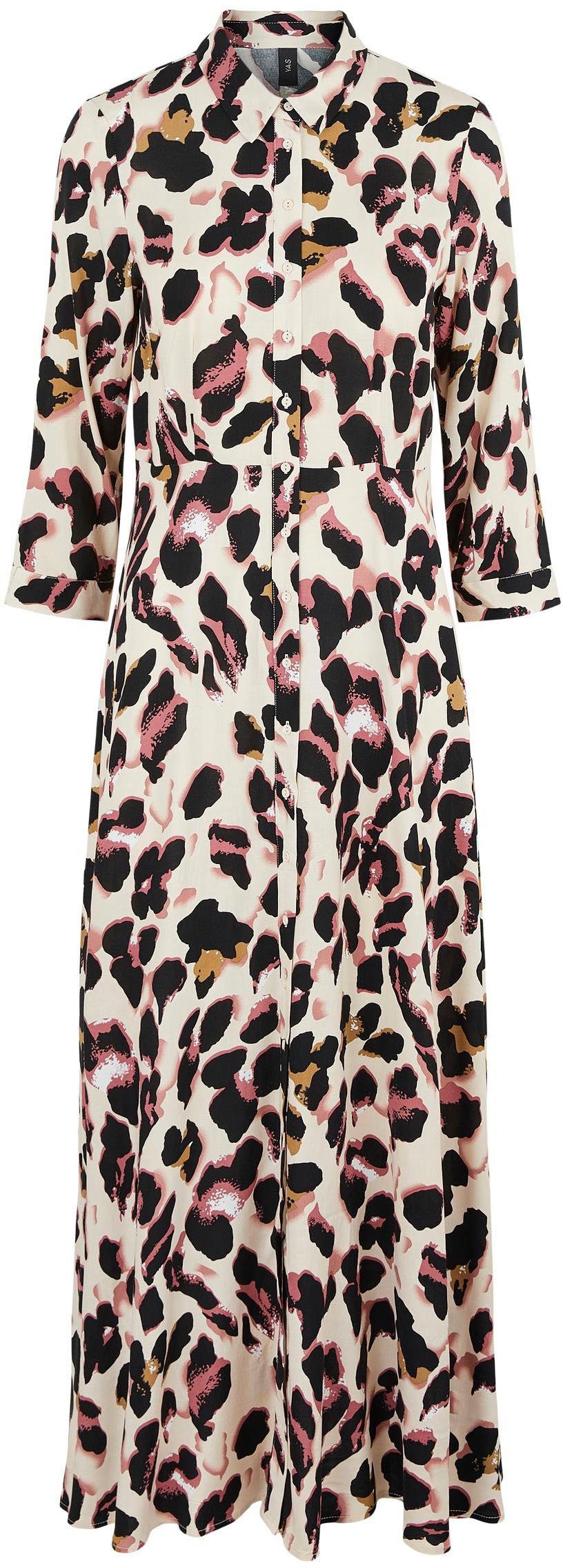 Y.A.S Jurk met overhemdkraag YASSAVANNA LONG SHIRT DRESS
