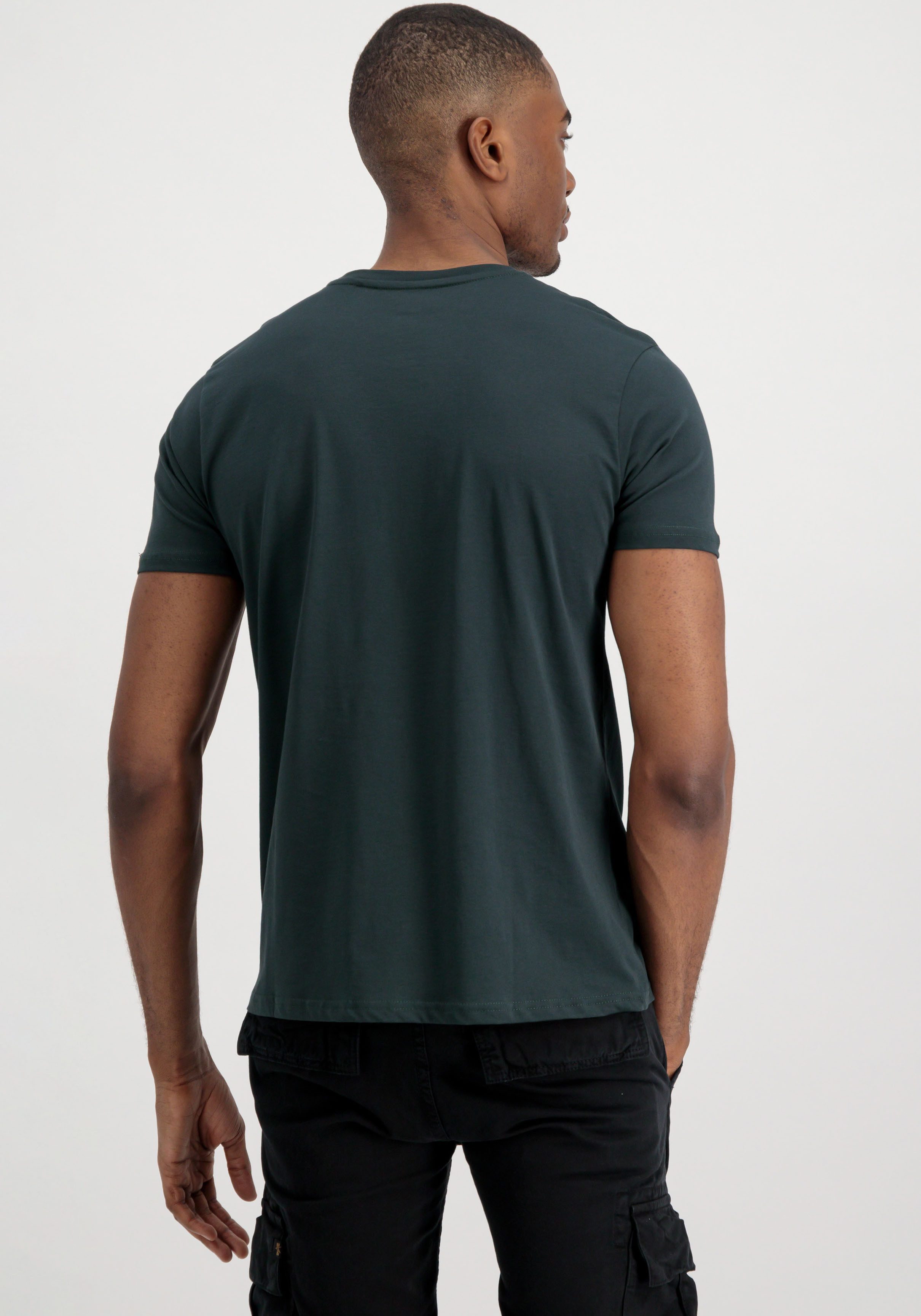 Alpha Industries Shirt met ronde hals Basic T 2 Pack (set 2-delig)