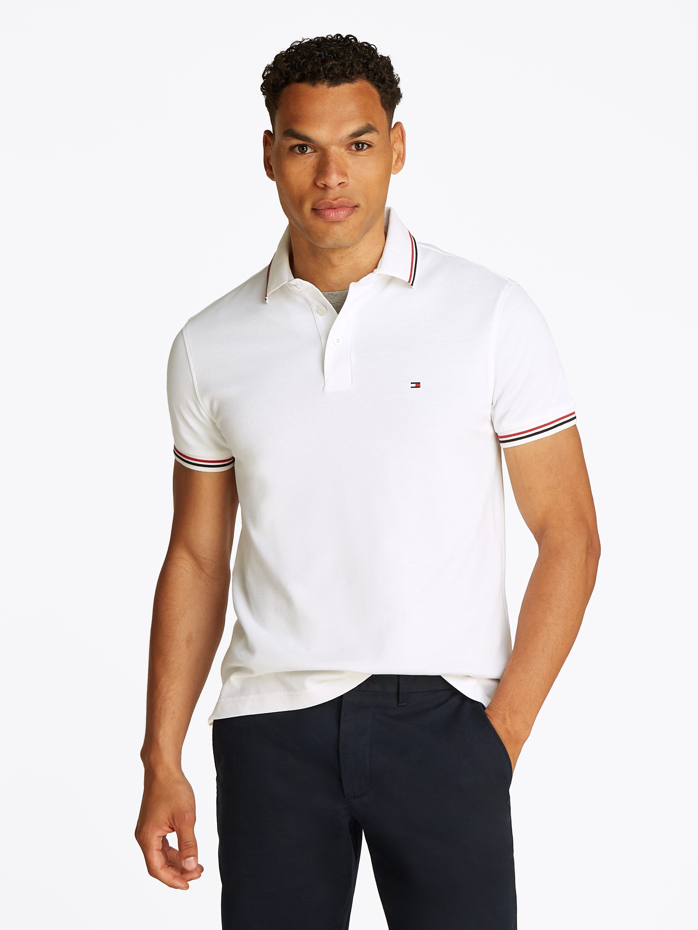 Tommy Hilfiger Poloshirt TIPPED SLIM FIT POLO