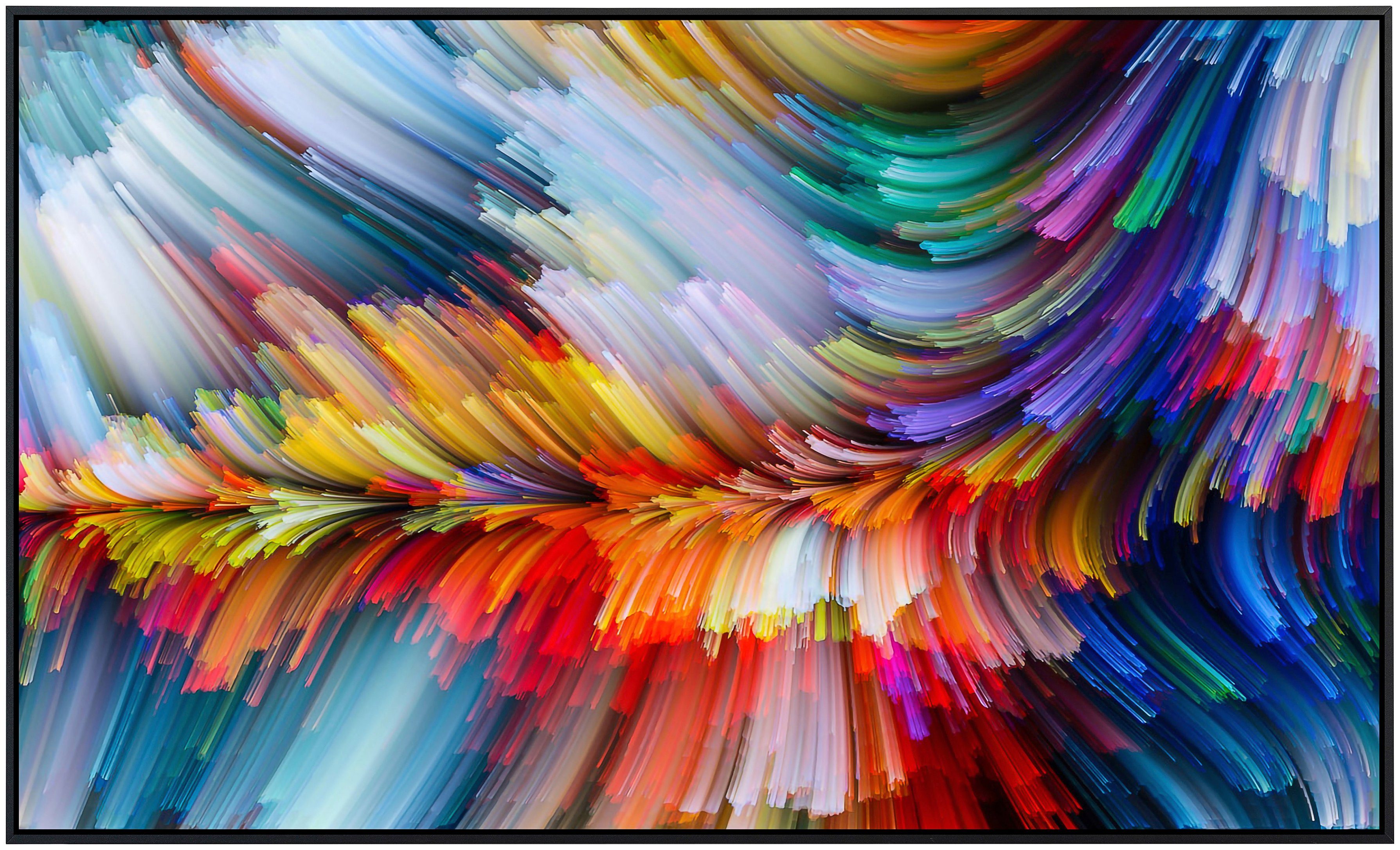 Papermoon Infraroodverwarming Abstract kleuren zeer aangename stralingswarmte