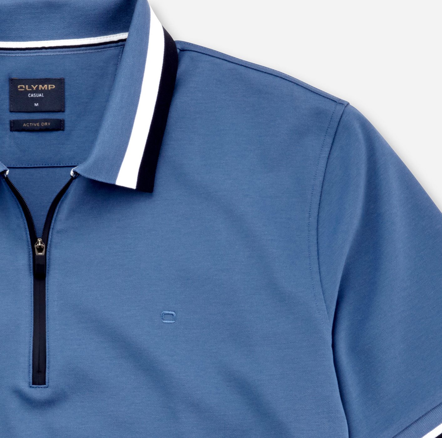 OLYMP Poloshirt OLYMP geweven casual