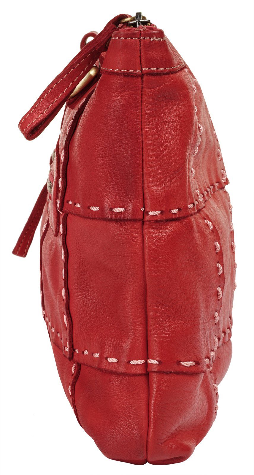Samantha Look Schoudertas echt leer, made in italy
