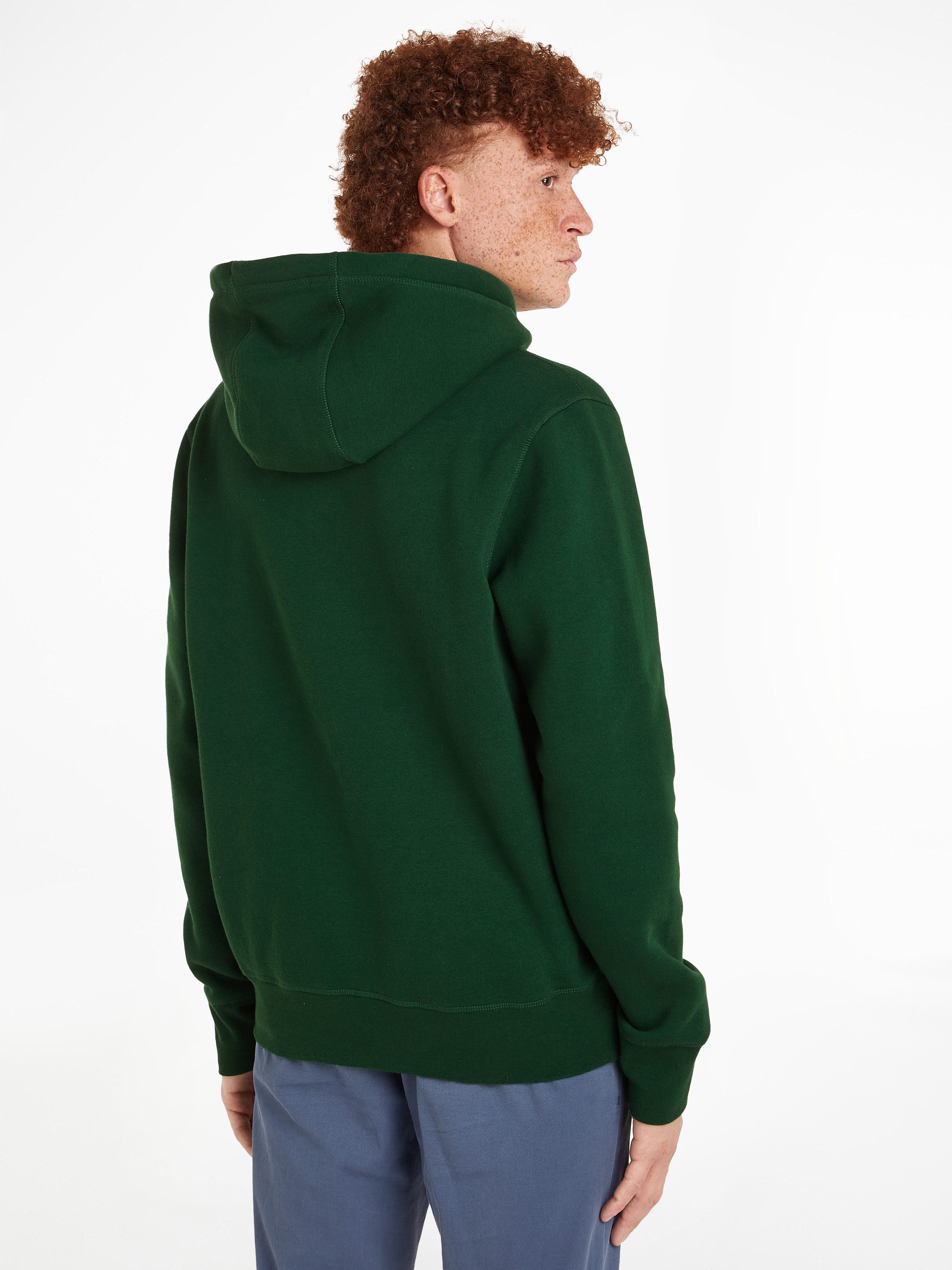 Tommy Hilfiger Hoodie TOMMY LOGO HOODY met geborduurd th-inscriptie op de borst