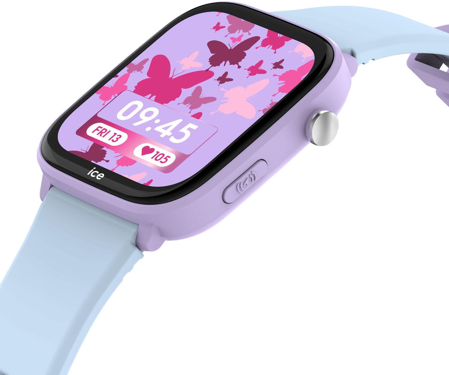 ice-watch Smartwatch ICE smart junior 3.0 - Find My - 1.75 Armbandhorloge, kinderenhorloge, siliconen armband, Bluetooth, cadeau-idee, digitaal