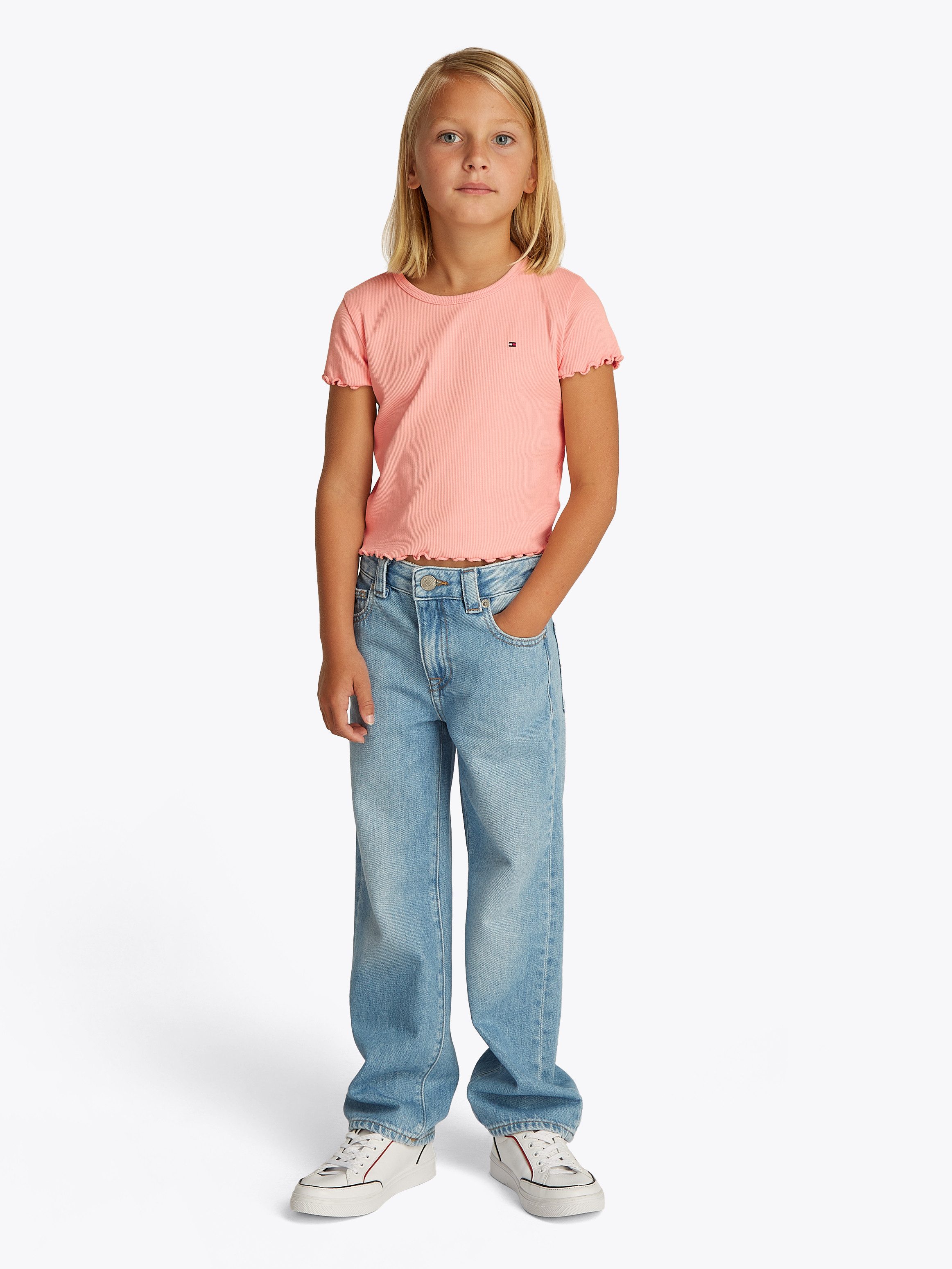 Tommy Hilfiger T-shirt ESSENTIAL RIB TOP SS