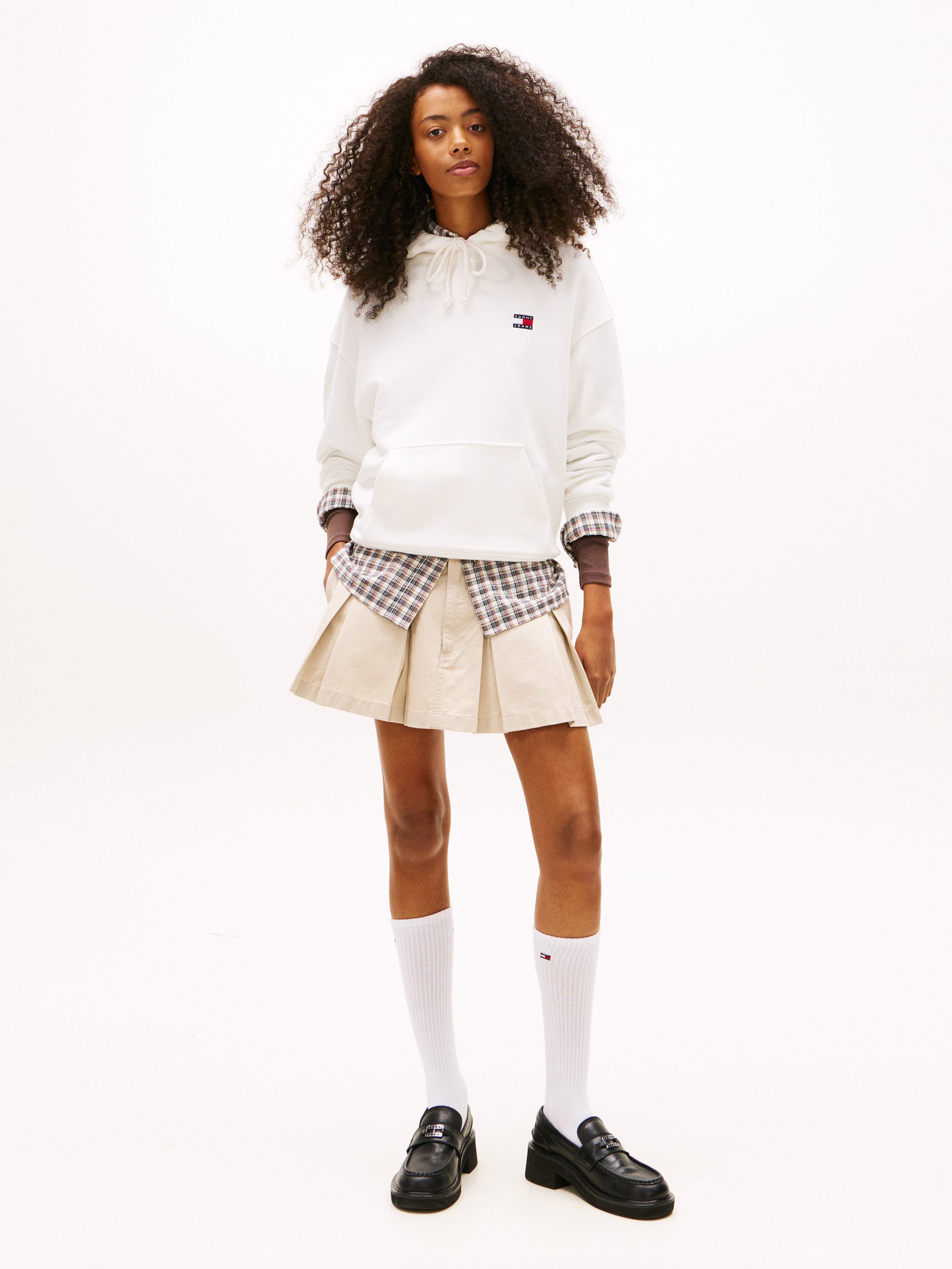 TOMMY JEANS Hoodie TJW BXY BADGE HOODIE EXT