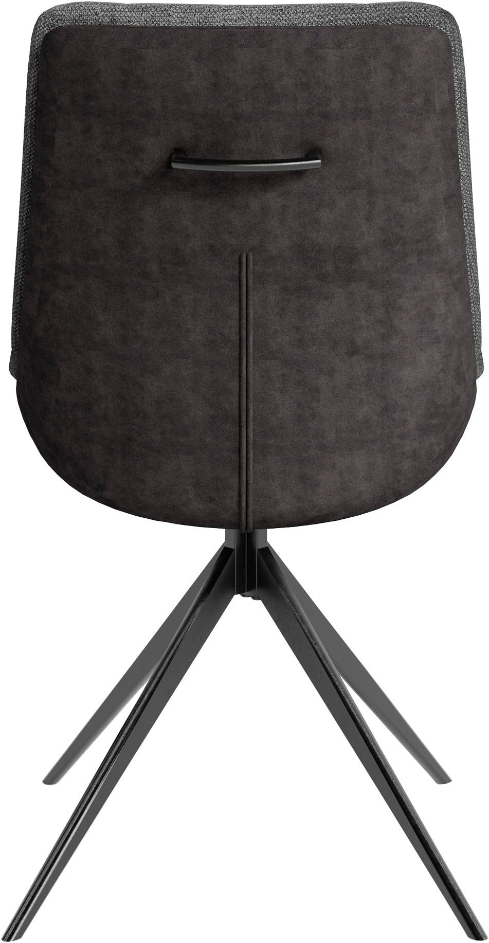 byLIVING Eetkamerstoel Phoenix set van 2 360 graden draaibaar met terugloopfunctie en hoogwaardige bekledingsstoffen (set, 2 stuks)