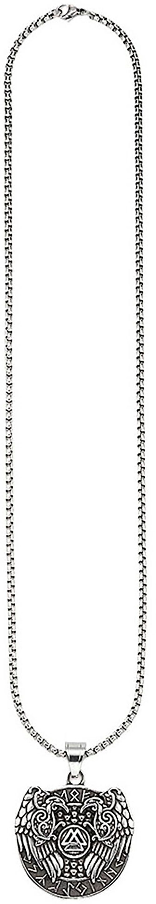 Bruno Banani Ketting met hanger Sieraad cadeau roestvrijstalen ketting met ronde hanger