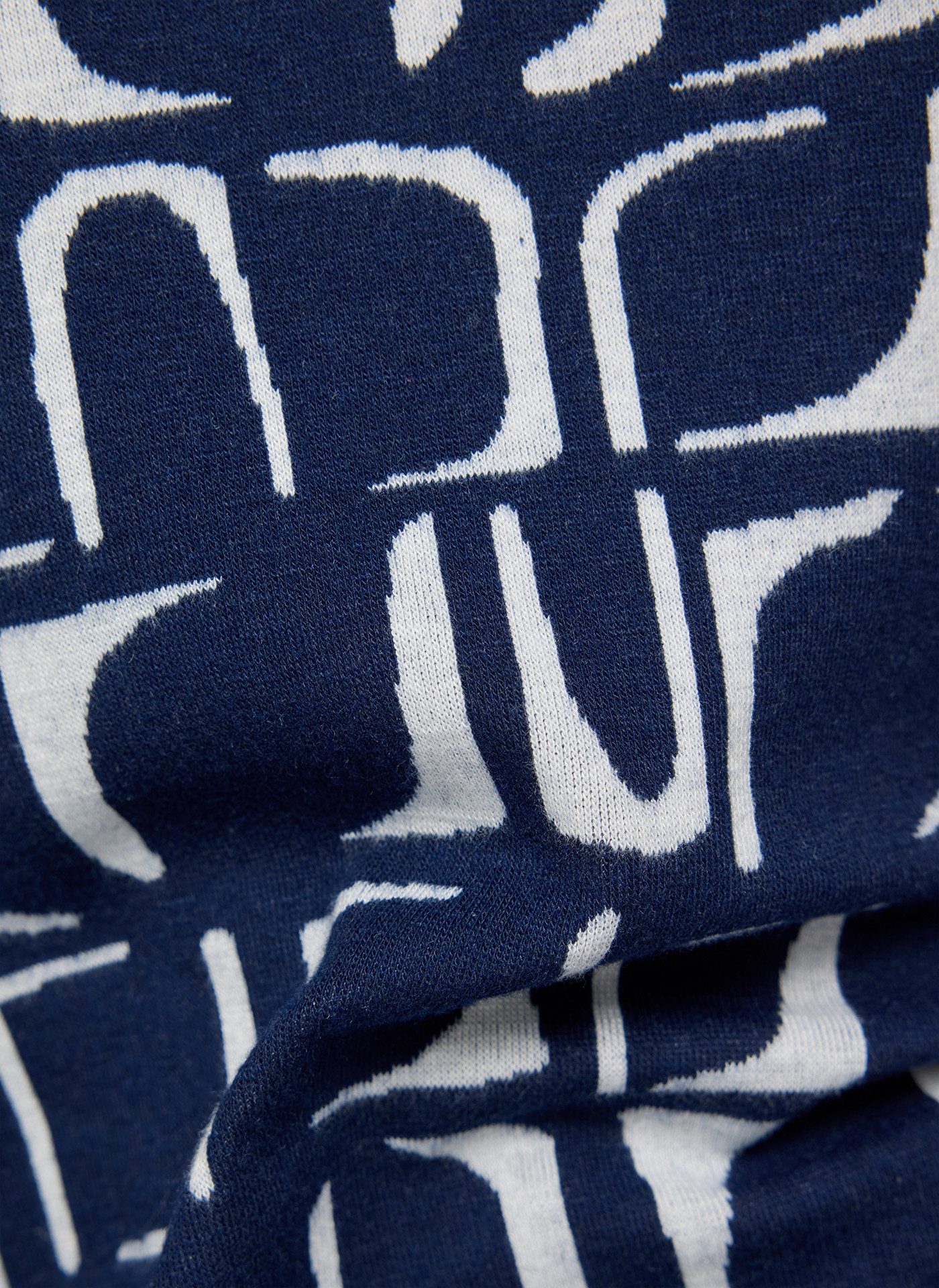 Rabe Shirt met lange mouwen met grafisch patroon en gerimpelde kraag met trekkoord