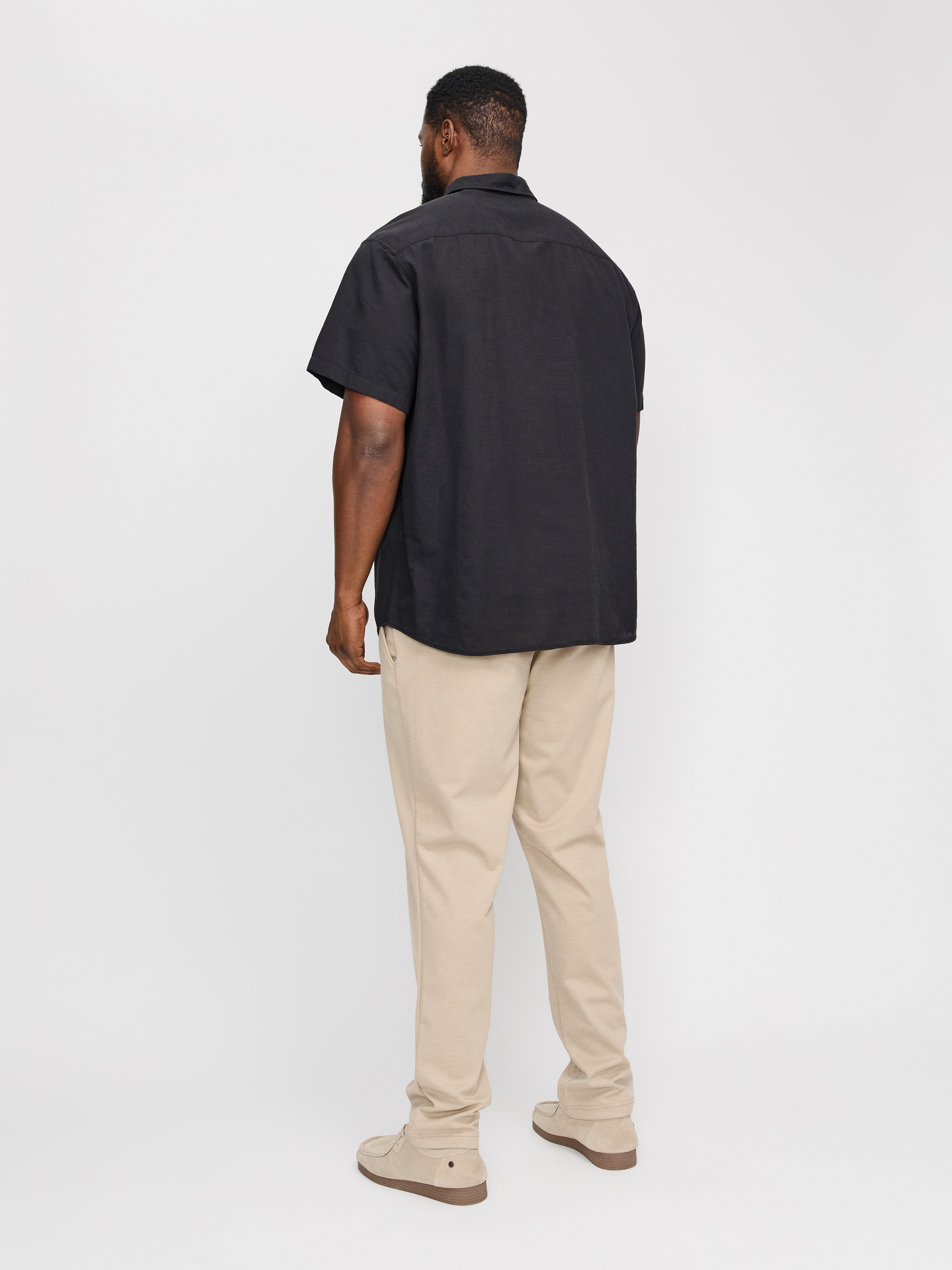 Jack & Jones PlusSize Overhemd met korte mouwen JJEBREEZE SHIRT SS SN PLS