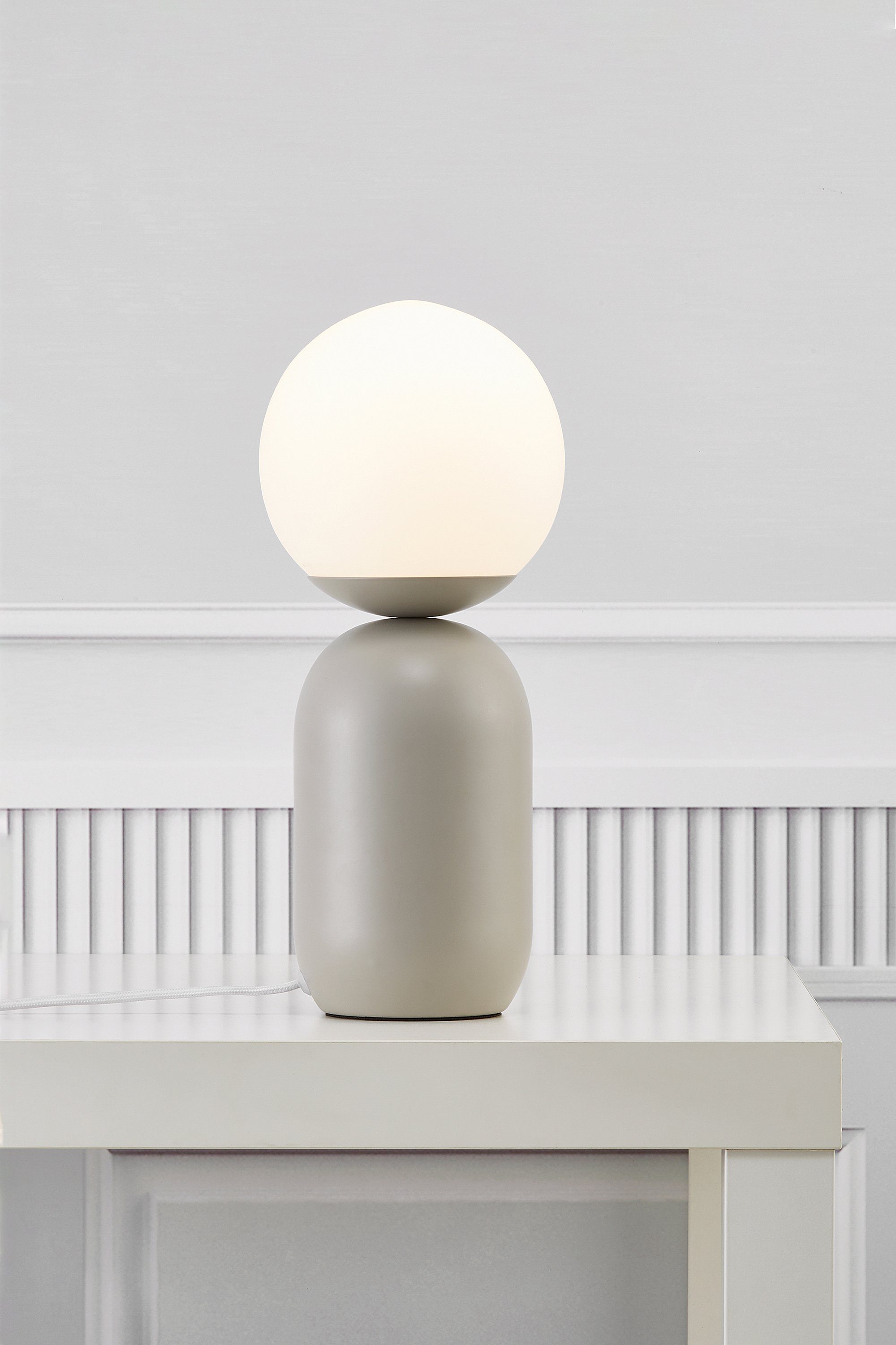 Nordlux Tafellamp NOTTI met de mond geblazen glas, organisch design
