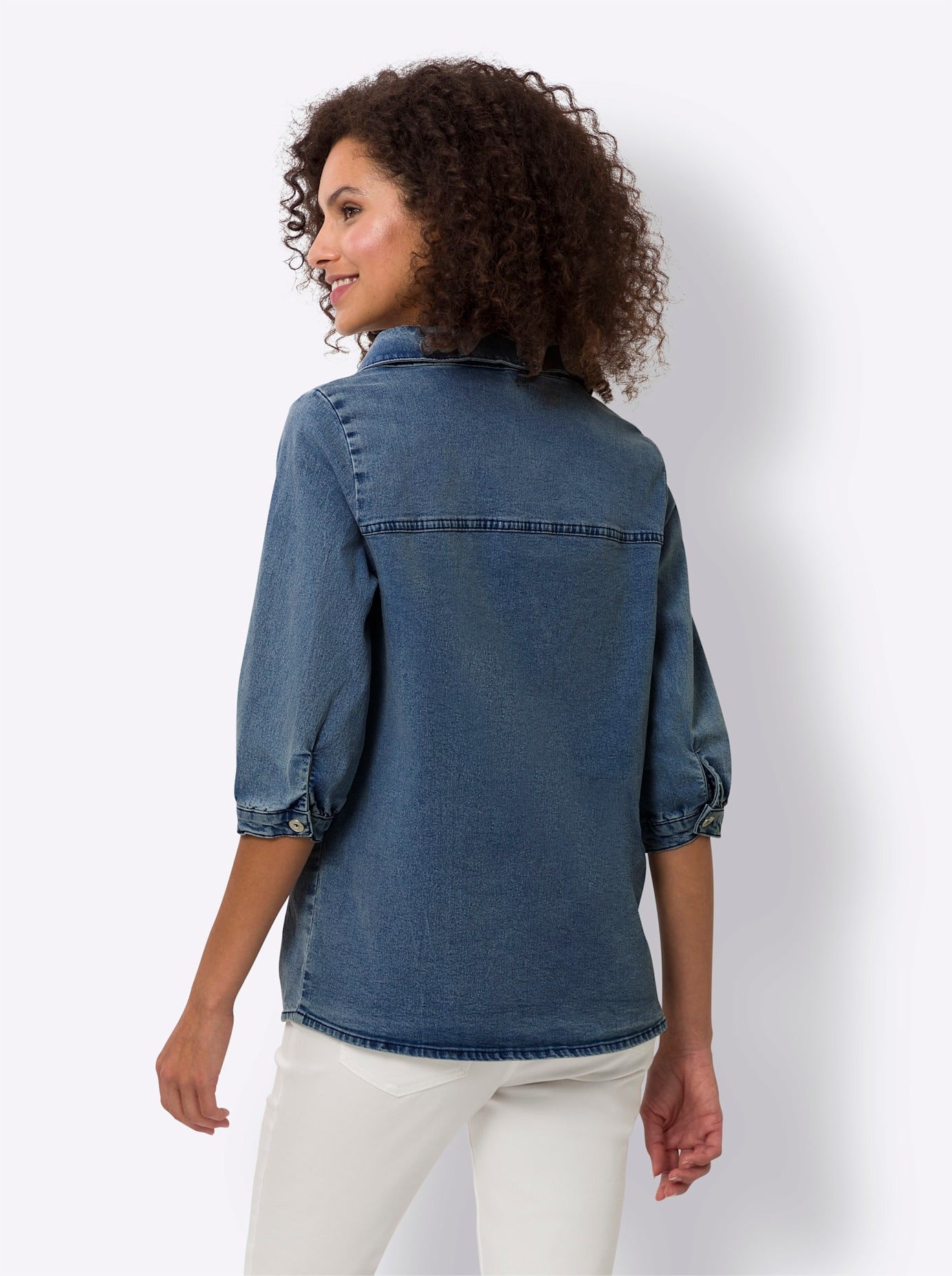 LINEA TESINI by Heine Jeans blouse