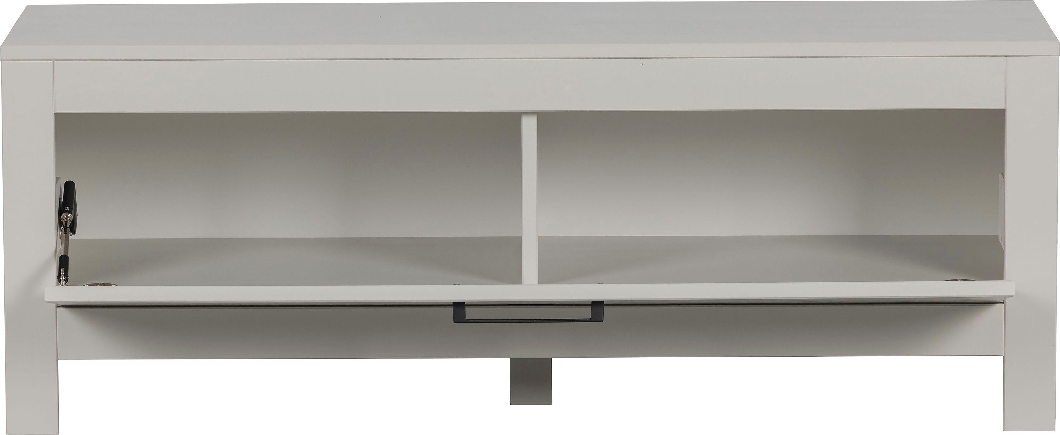 WOOOD Tv-meubel Bonk TV-dressoir van dennenhout, 1 klep, h 45 cm x b 120 cm