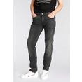 joop jeans 5-pocketsjeans slim fit "stephen" stijlvolle wassing, draagvouwen grijs