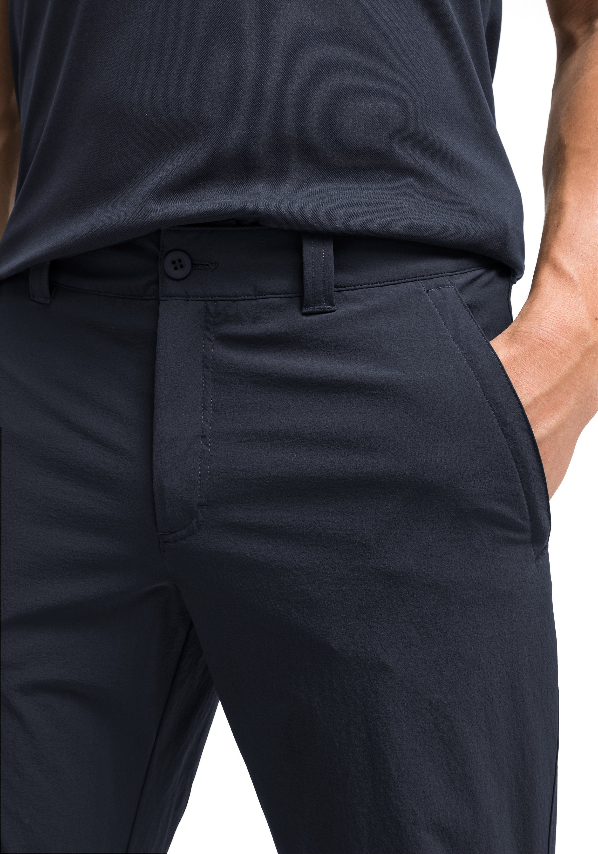 Maier Sports Functionele broek Nil Herenwandelbroek, ventilerende outdoorbroek met oprolfunctie