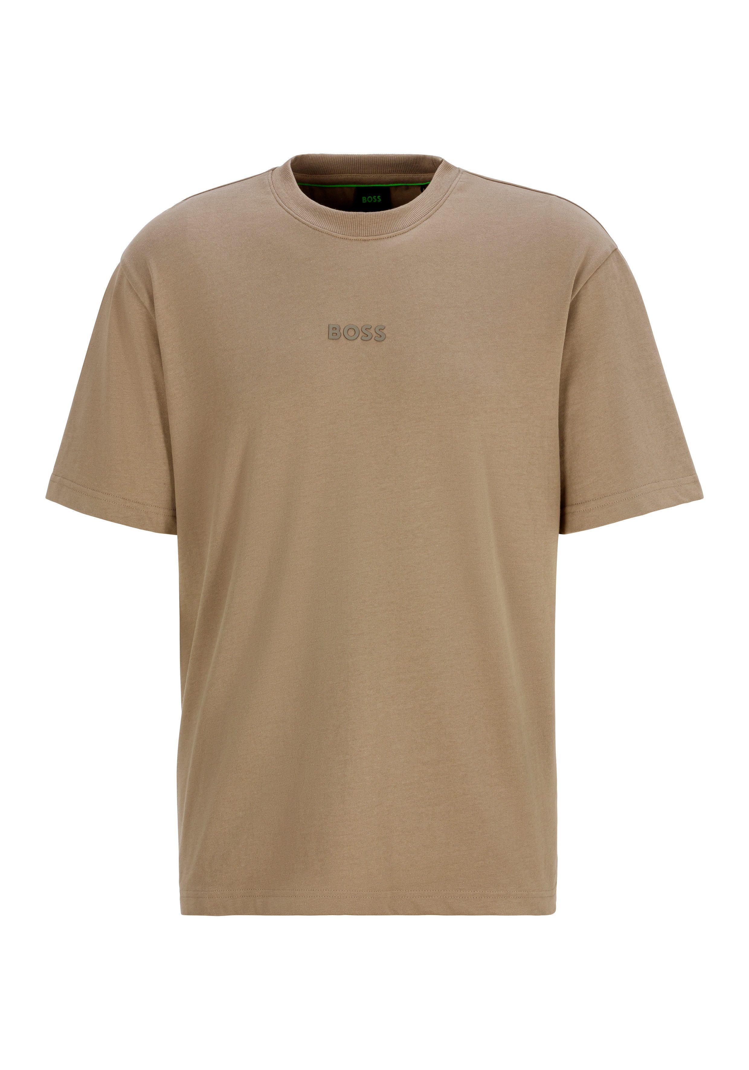 BOSS GREEN T-shirt Thee met een ronde hals