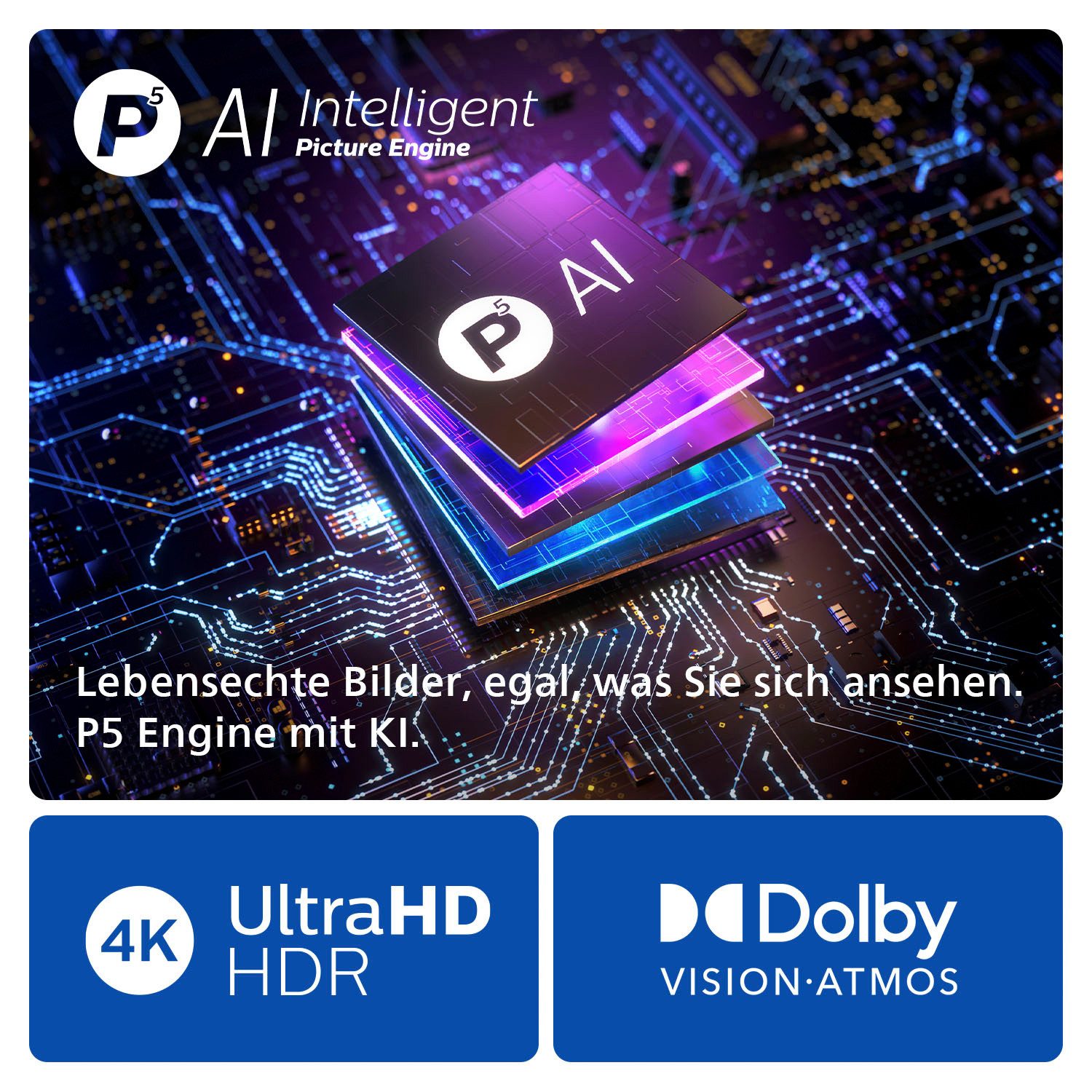 Philips OLED-TV, 194 cm / 77", 4K Ultra HD, Smart TV - Google TV
