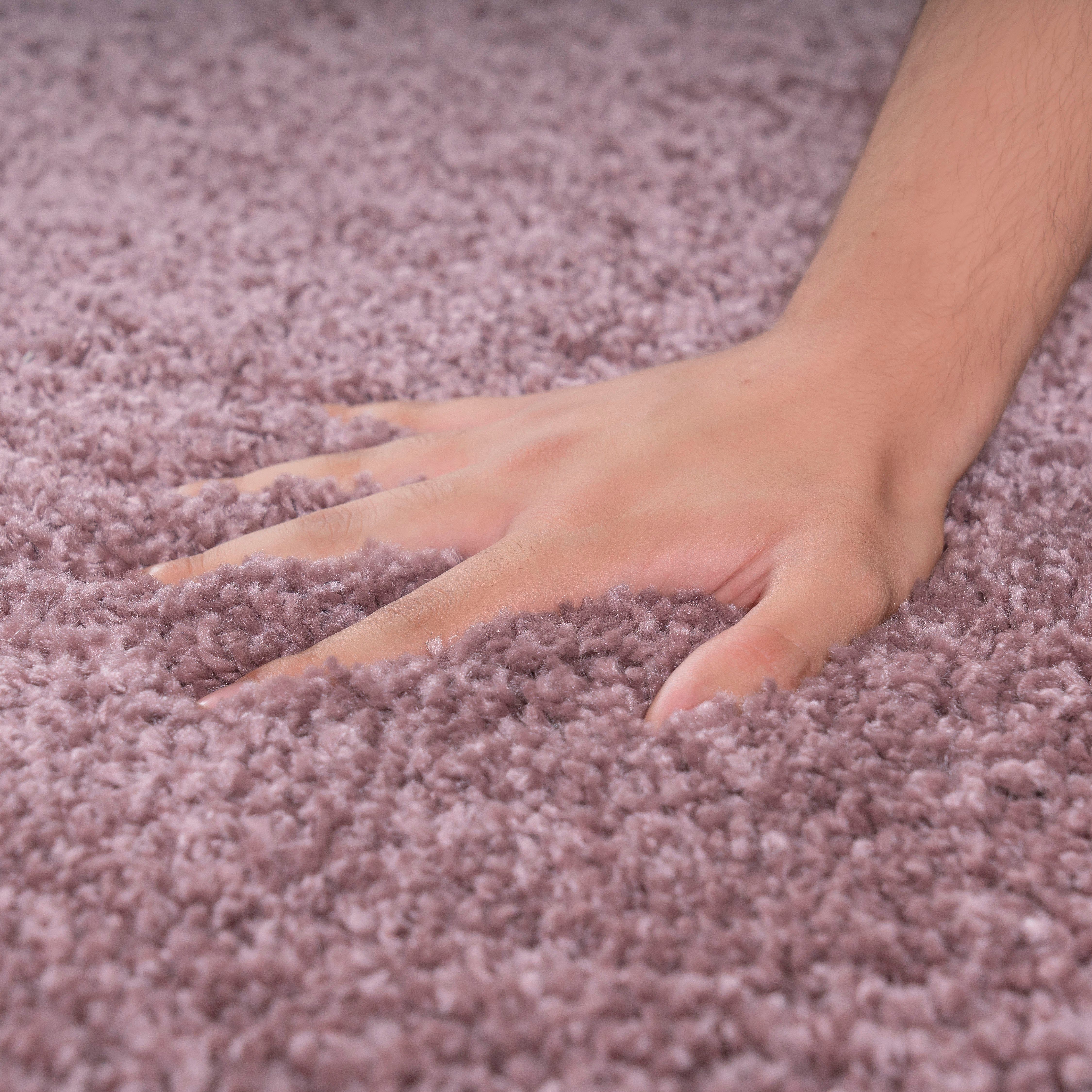 Bruno Banani Hoogpolig vloerkleed Shaggy Soft geweven, uni kleuren, bijzonder zacht en knuffelig, klantenfavoriet