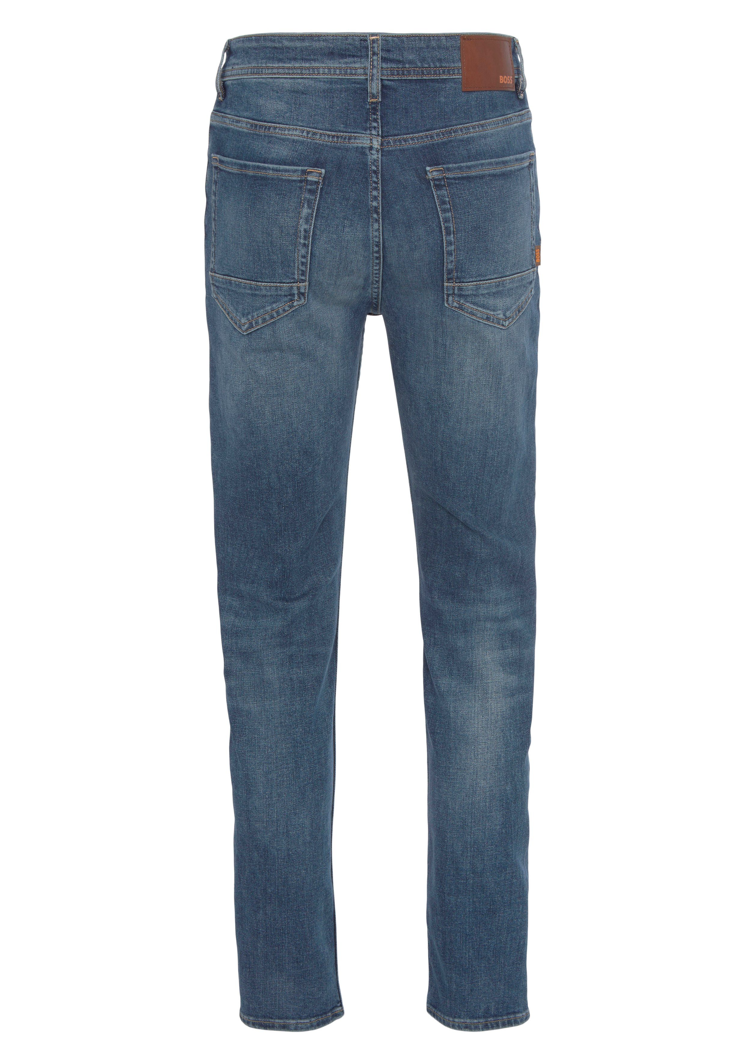 Boss Orange Regular fit jeans Taber BC-C met boss-label