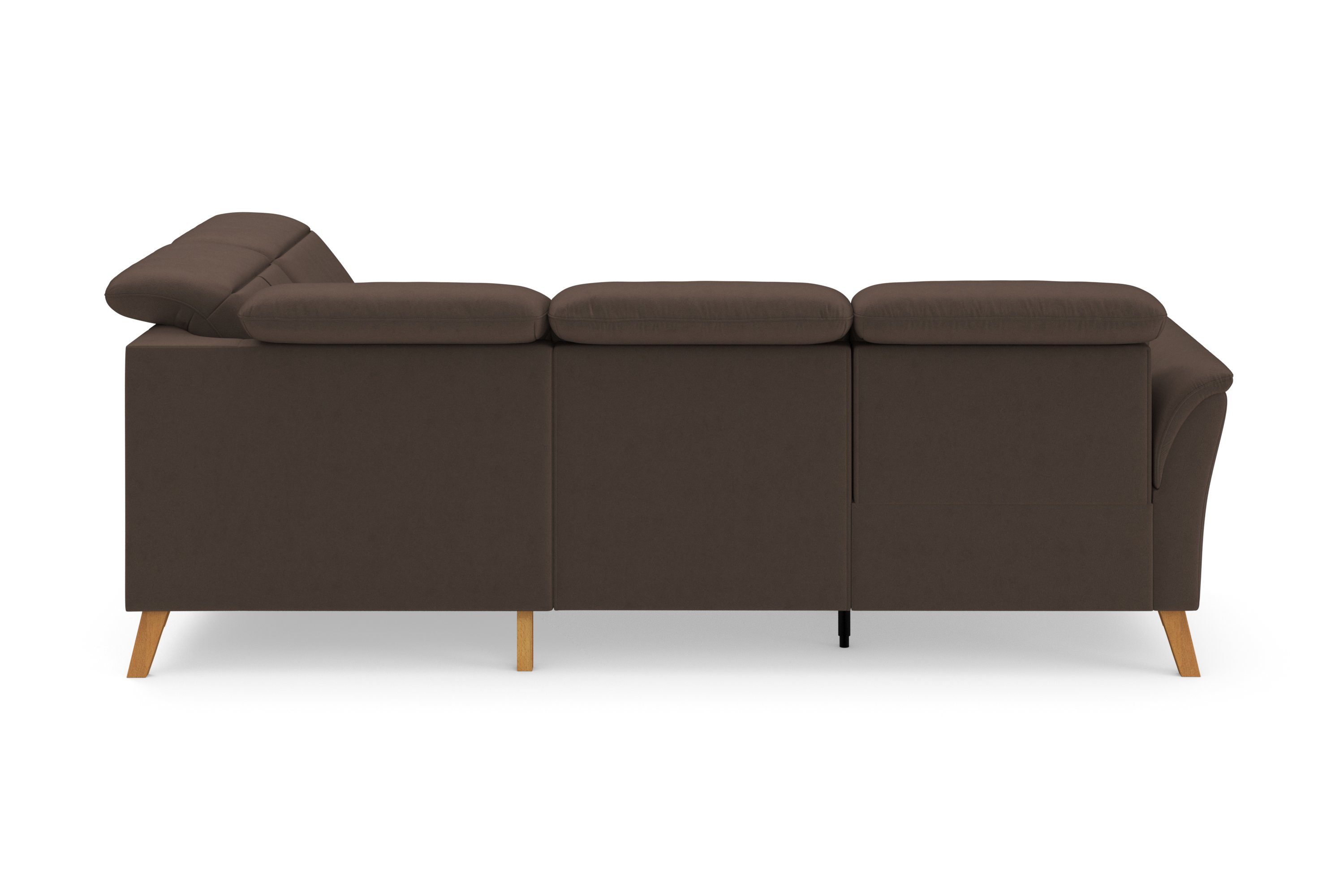 sit&more Hoekbank Romero L-vorm naar keuze met of zonder tv-functie, slaapfunctie, bedkist