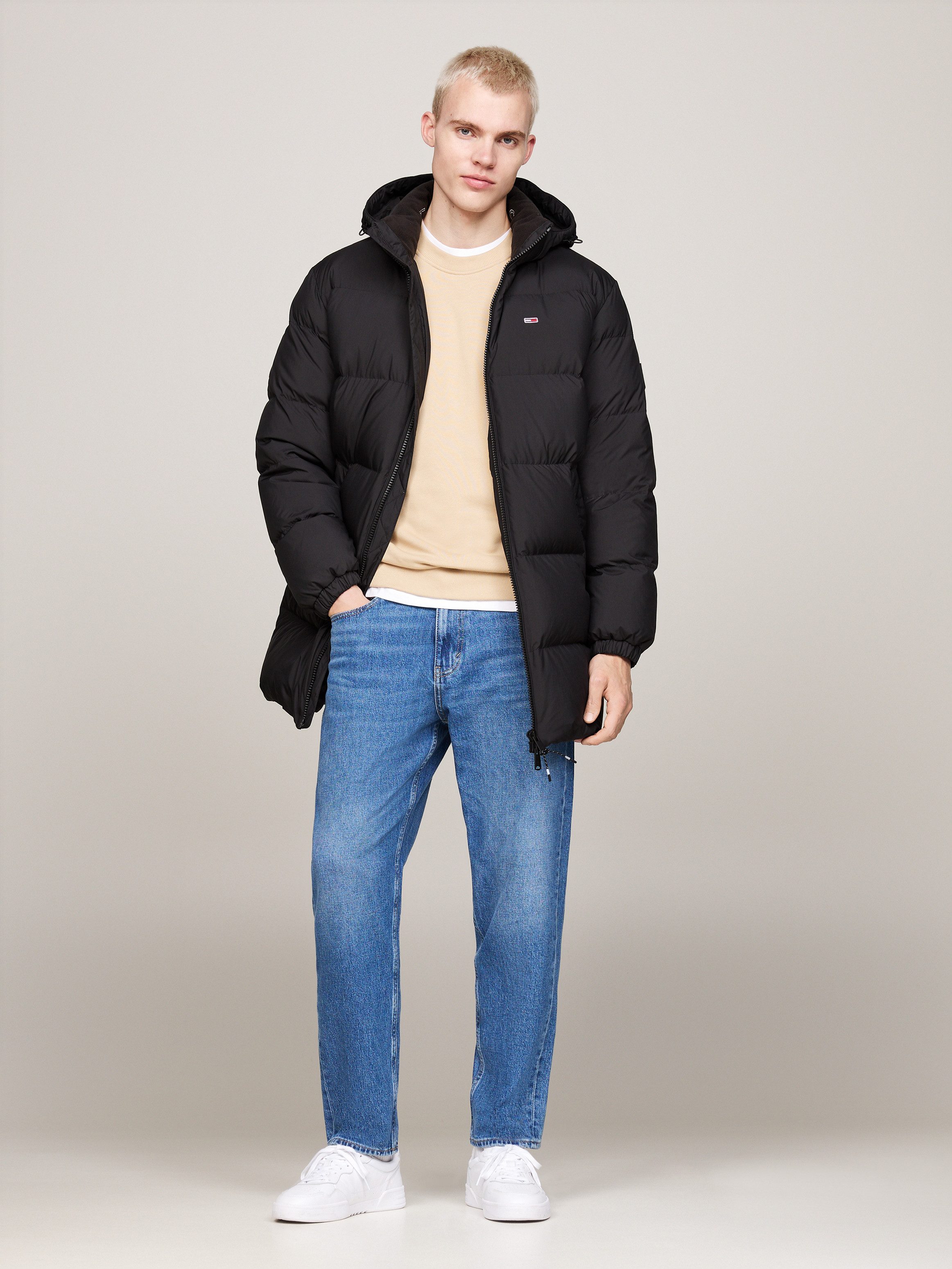 TOMMY JEANS Gewatteerde jas TJM ESSENTIAL DOWN PARKA