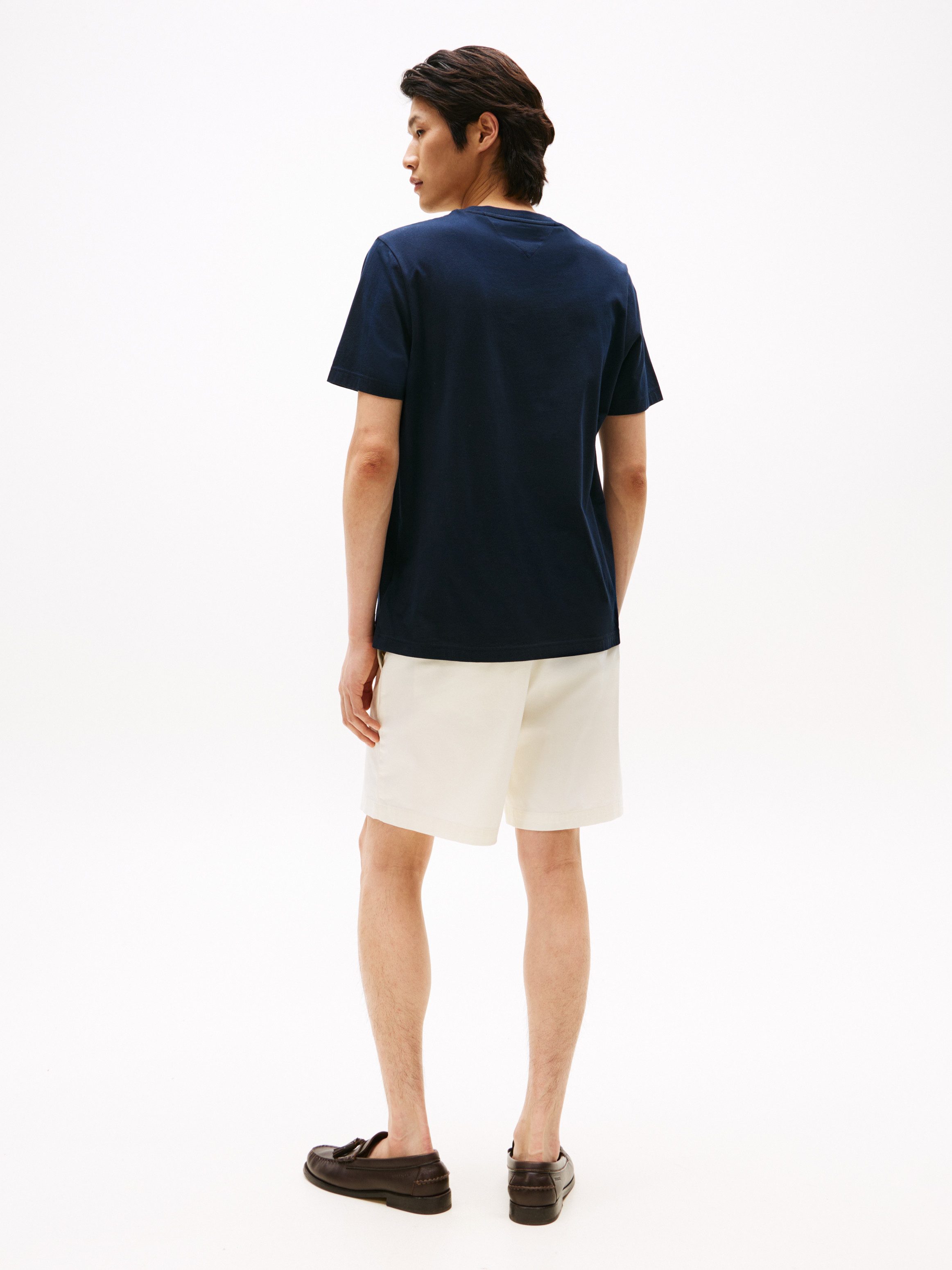 Tommy Hilfiger T-shirt OUTLINE FLAG SCRIPT TEE