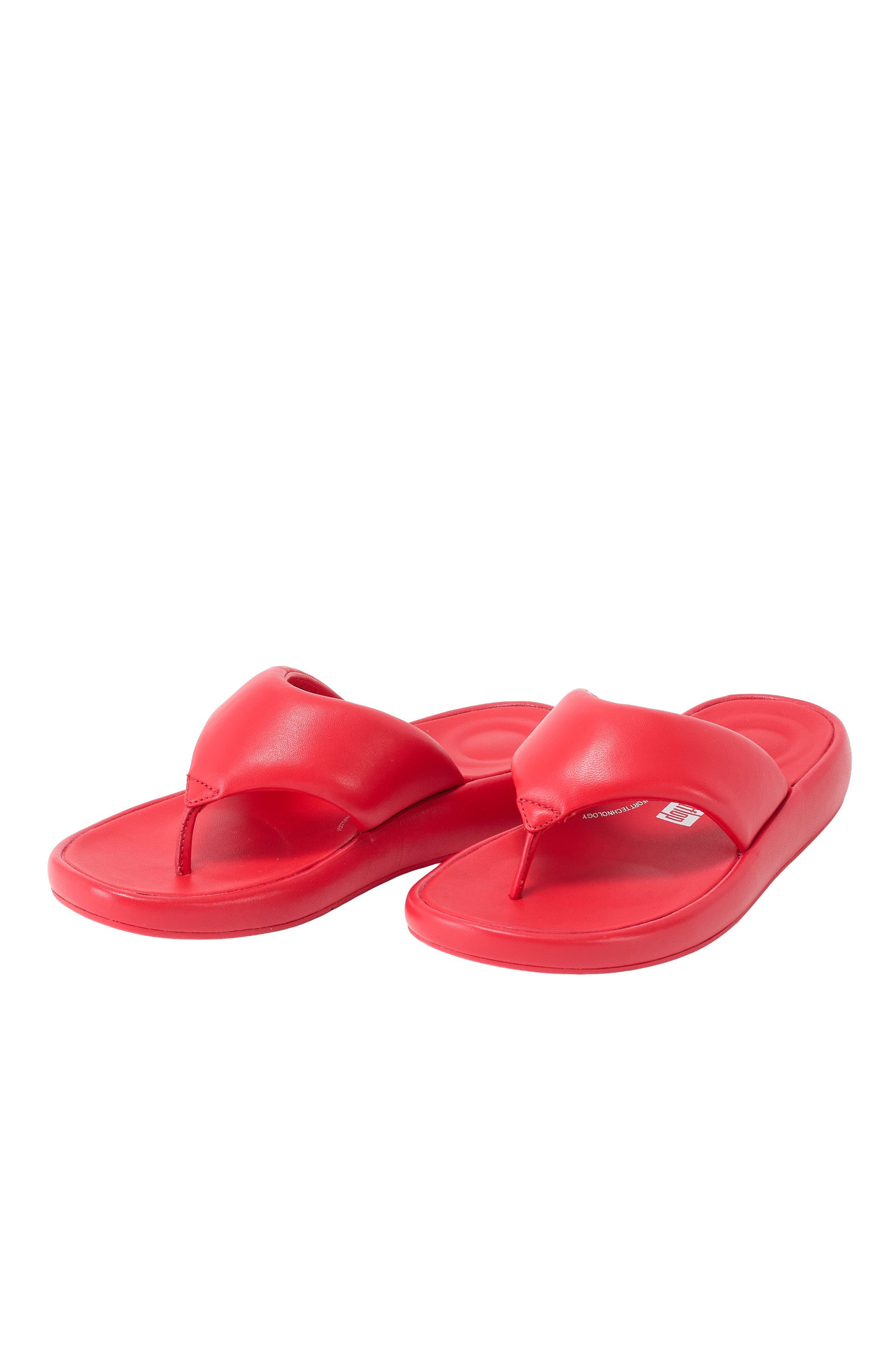 Fitflop Teenslippers IQUSHION D-LUXE , flats, slides, sandaal met zachte teenband