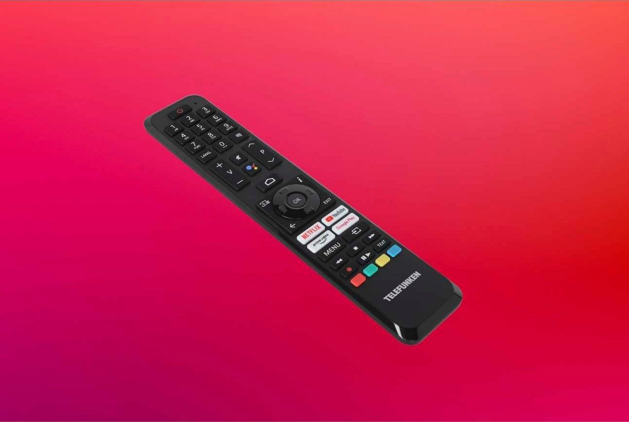Telefunken Led-TV D70V950M2CWH, 177 cm / 70", 4K Ultra HD, Android TV - Smart TV, Dolby Atmos,USB-Recording,Google Assistent,Android-TV