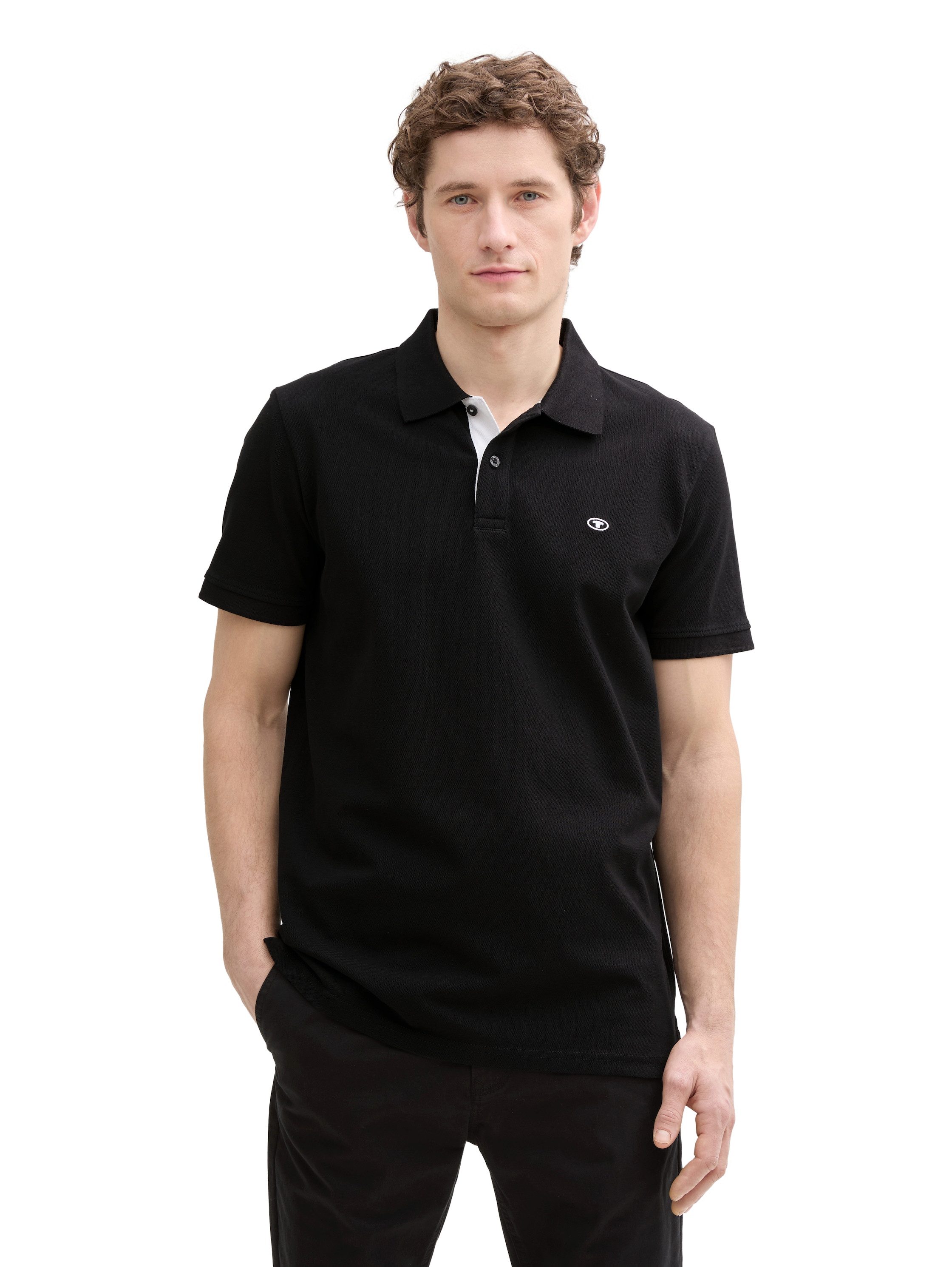 Tom Tailor Poloshirt in set van 2 (set, 2-delig)