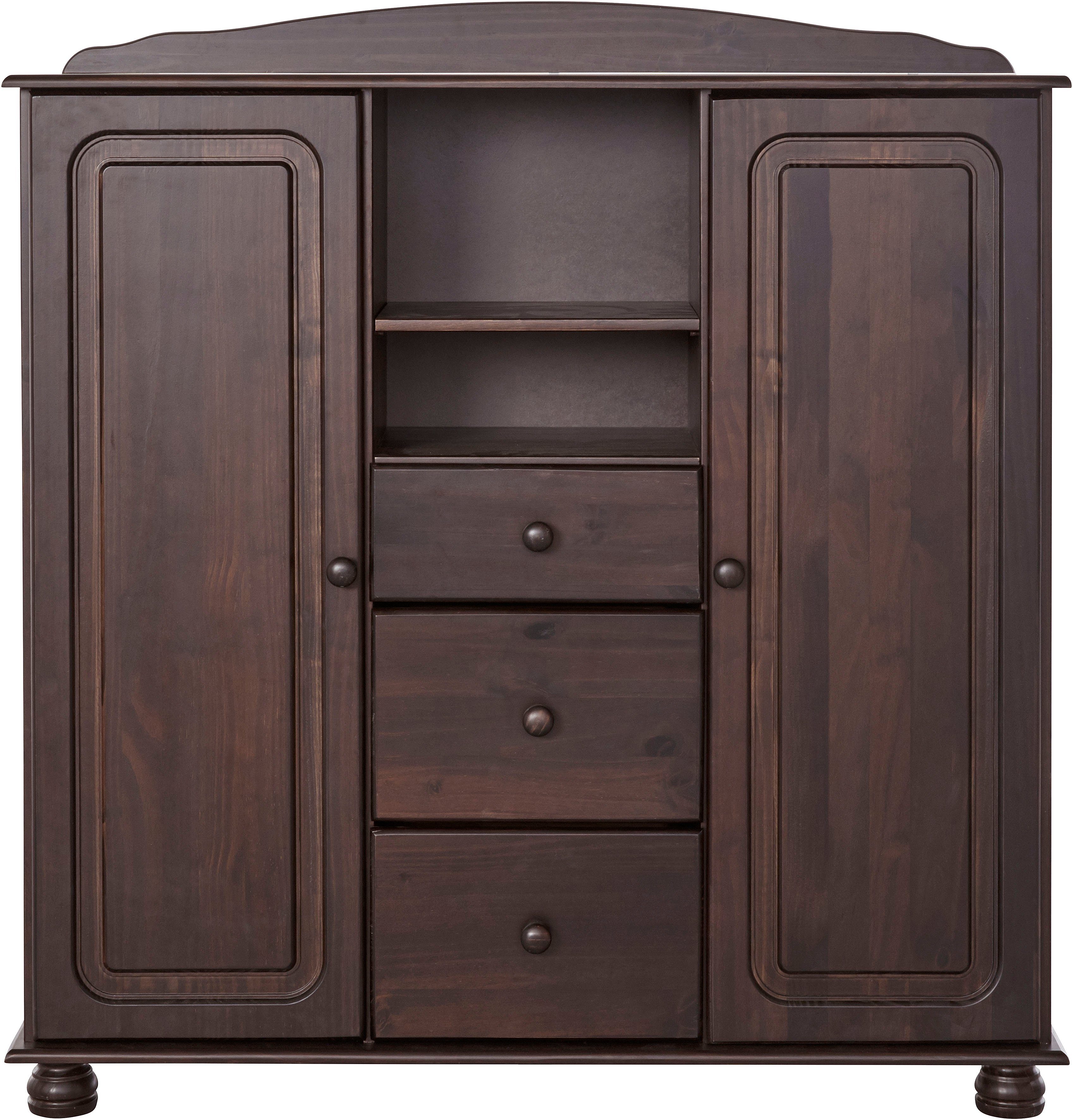 Home affaire Highboard Mette Opbergkast met 3 lades en verstelbare planken