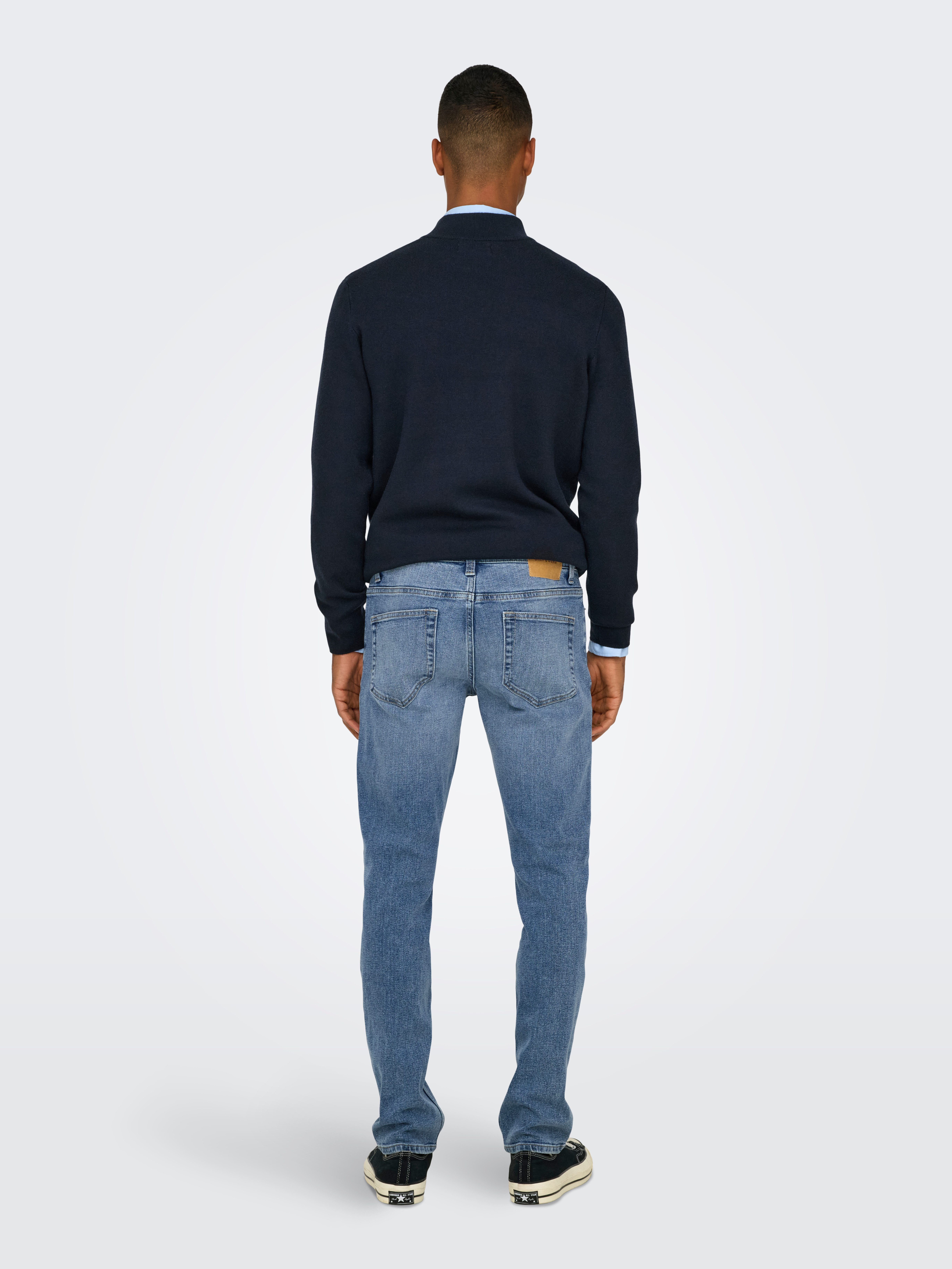 ONLY & SONS Slim fit jeans ONSLOOM SLIM LBD 8263 AZG DNM NOOS