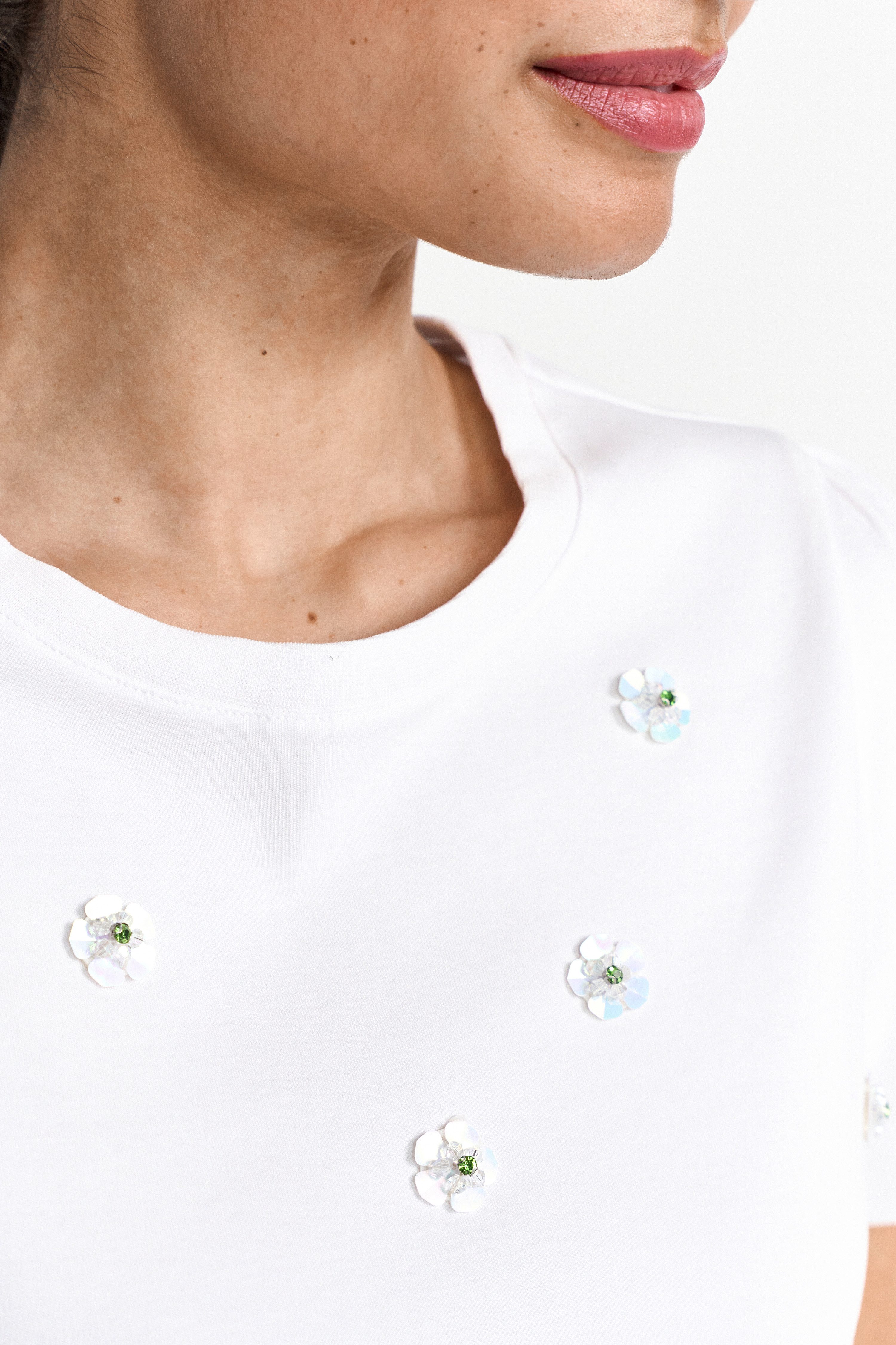 Rich & Royal Shirt met korte mouwen Met een ronde hals