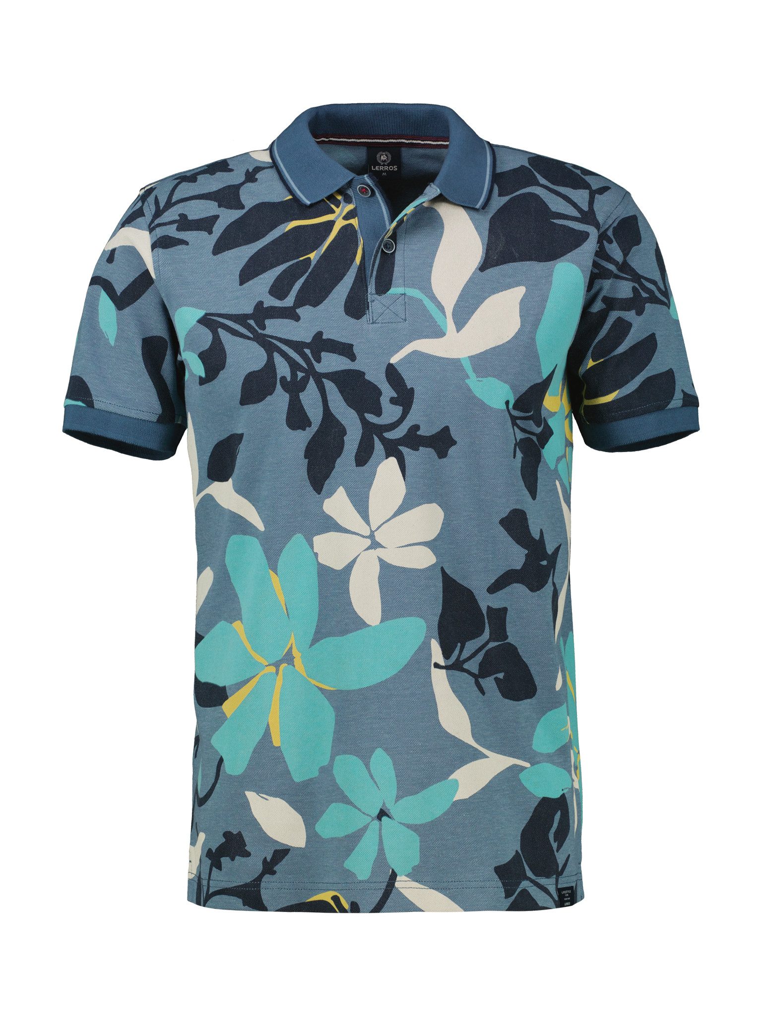 Lerros Poloshirt met print all-over