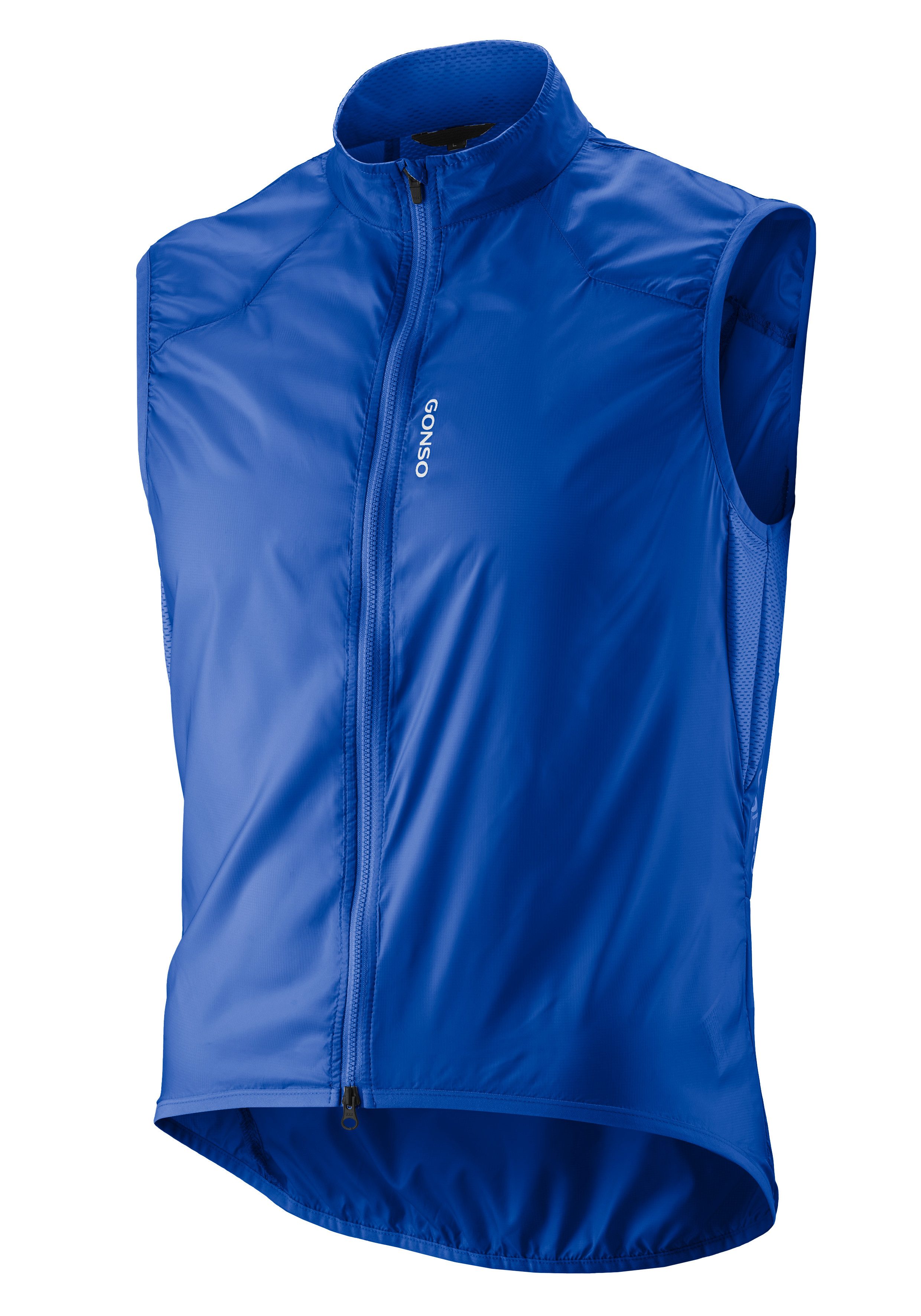 Gonso Functionele bodywarmer Road Vest Wind M Heren vest, ademend fietsvest, licht windvest, tight fit