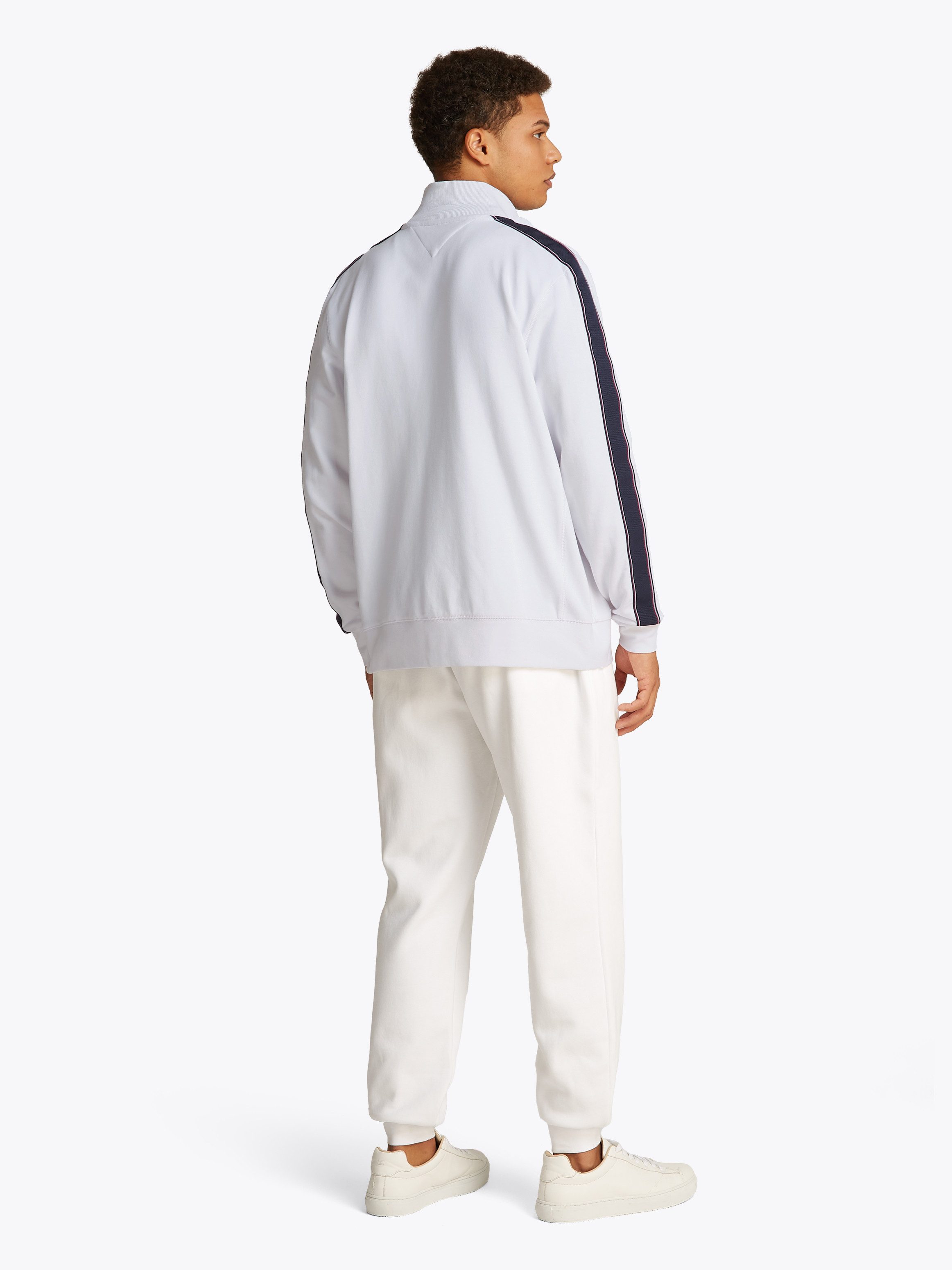 Tommy Hilfiger Sweatvest GLOBAL STRIPE ZT STAND COLLAR