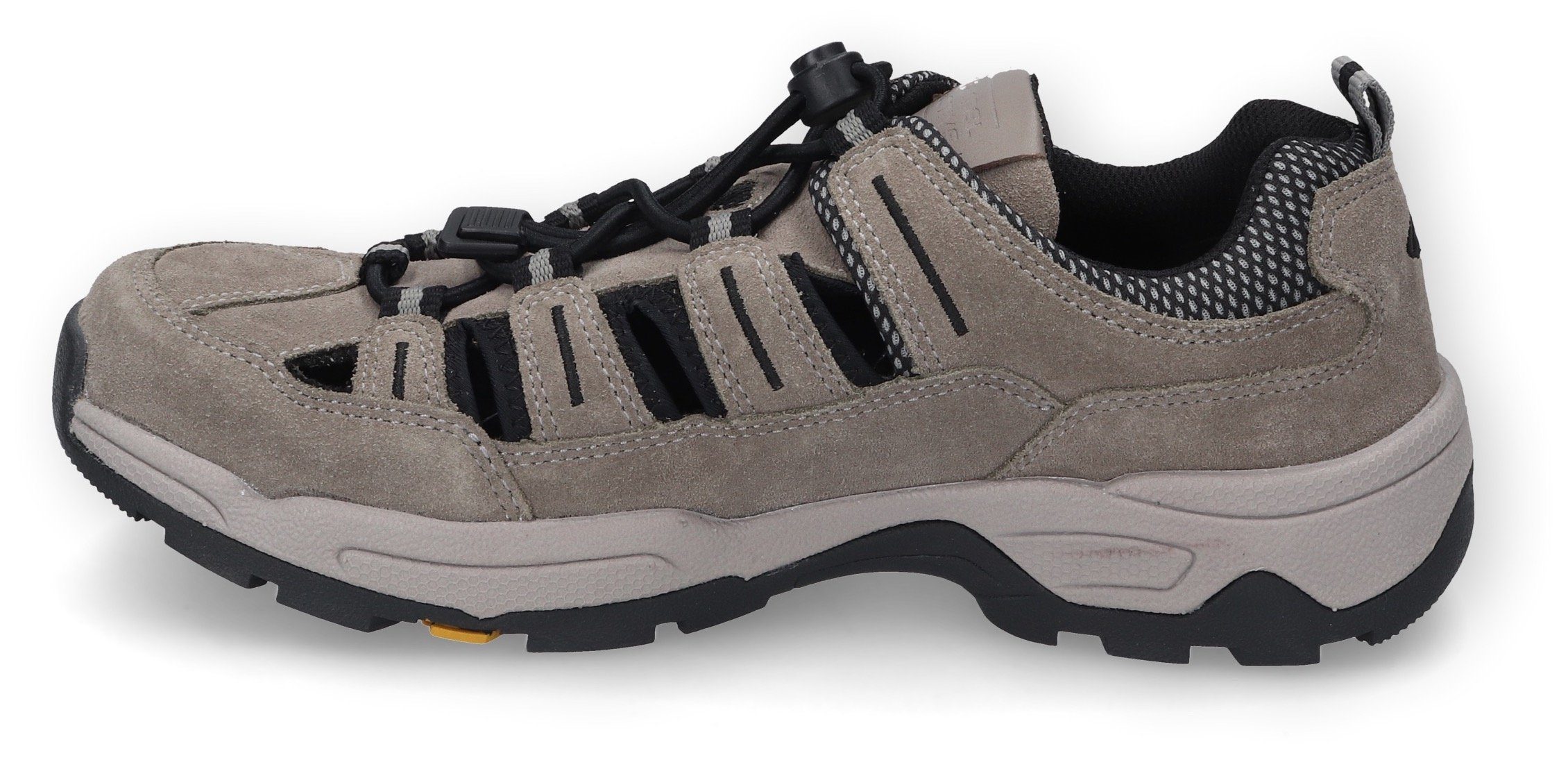 camel active Instappers trekking sandalen, zomerschoen, vrijetijdsschoen met gummitrek