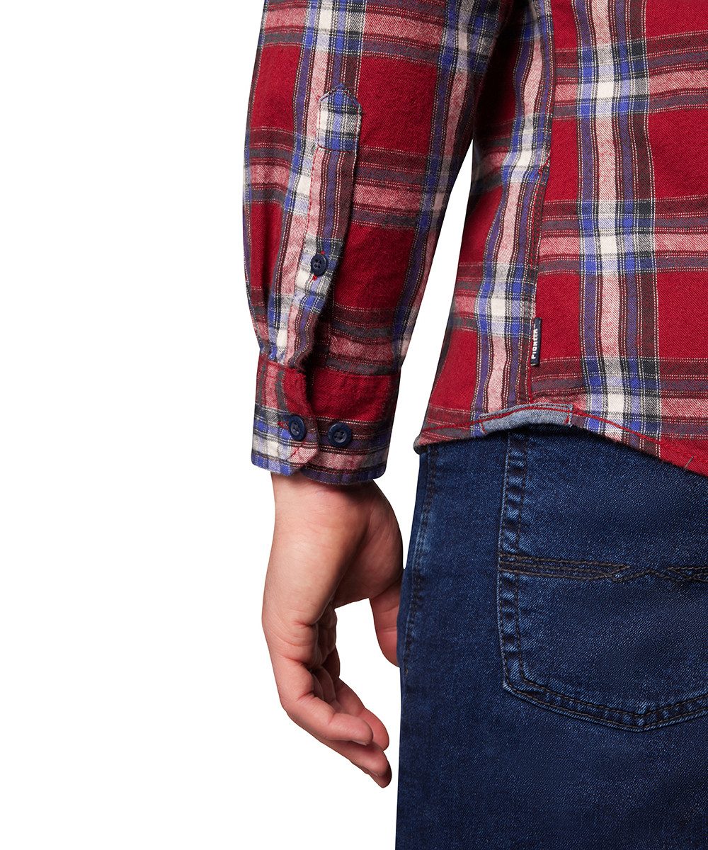 Pioneer Authentic Jeans Overhemd met lange mouwen met borstzak
