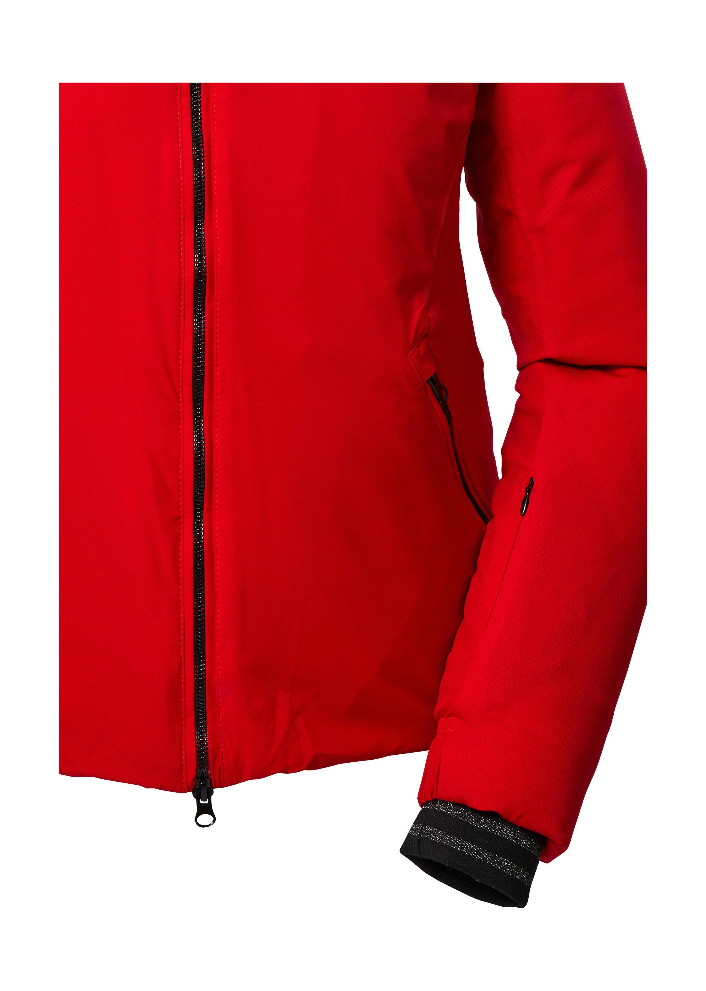 Killtec Ski-jack KSW 103 WMN SKI JCKT Waterdichte damesjas met afneembare capuchon en sneeuwvanger