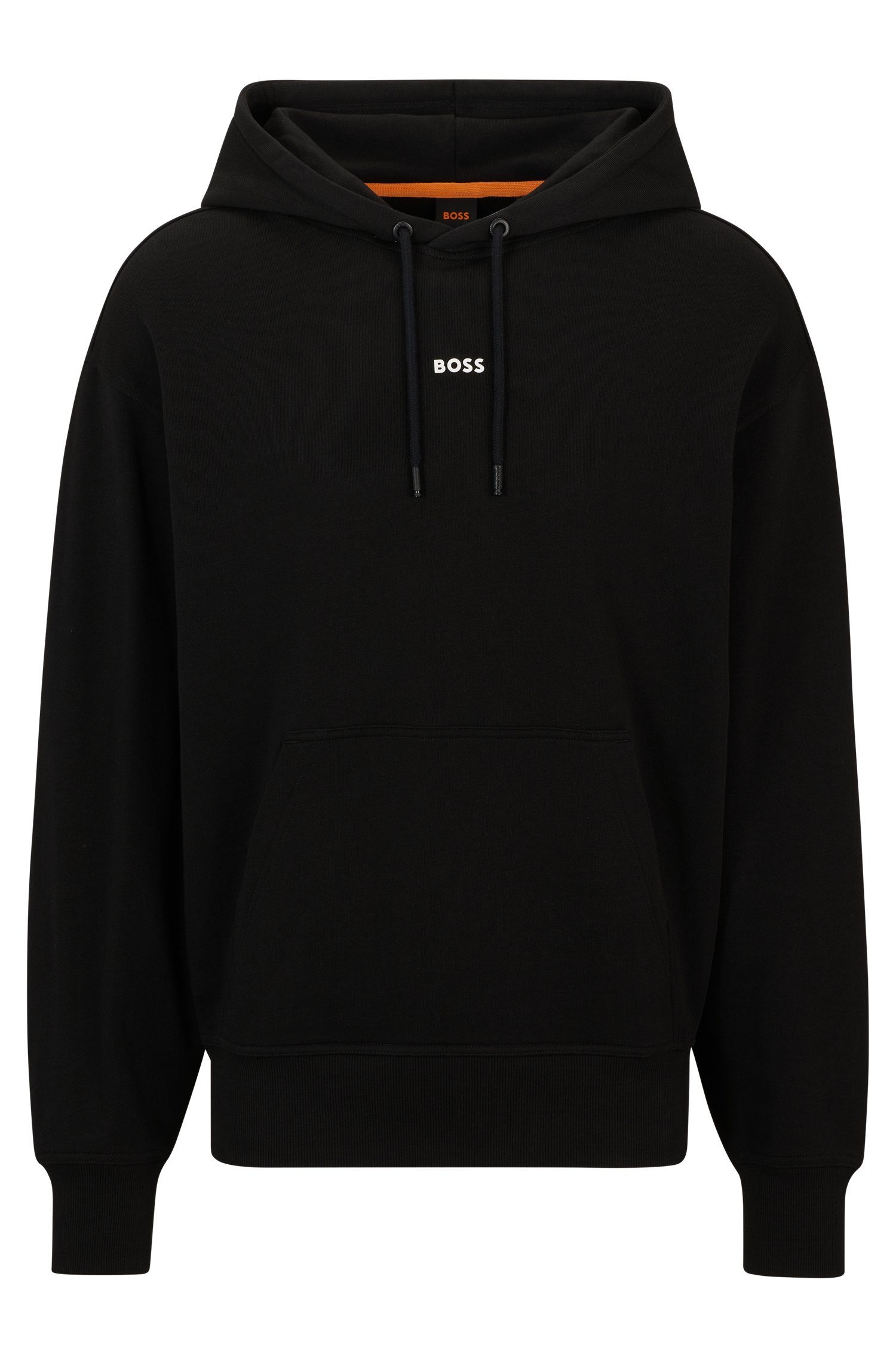 Boss Orange Hoodie WeSmallhood met kangoeroezak