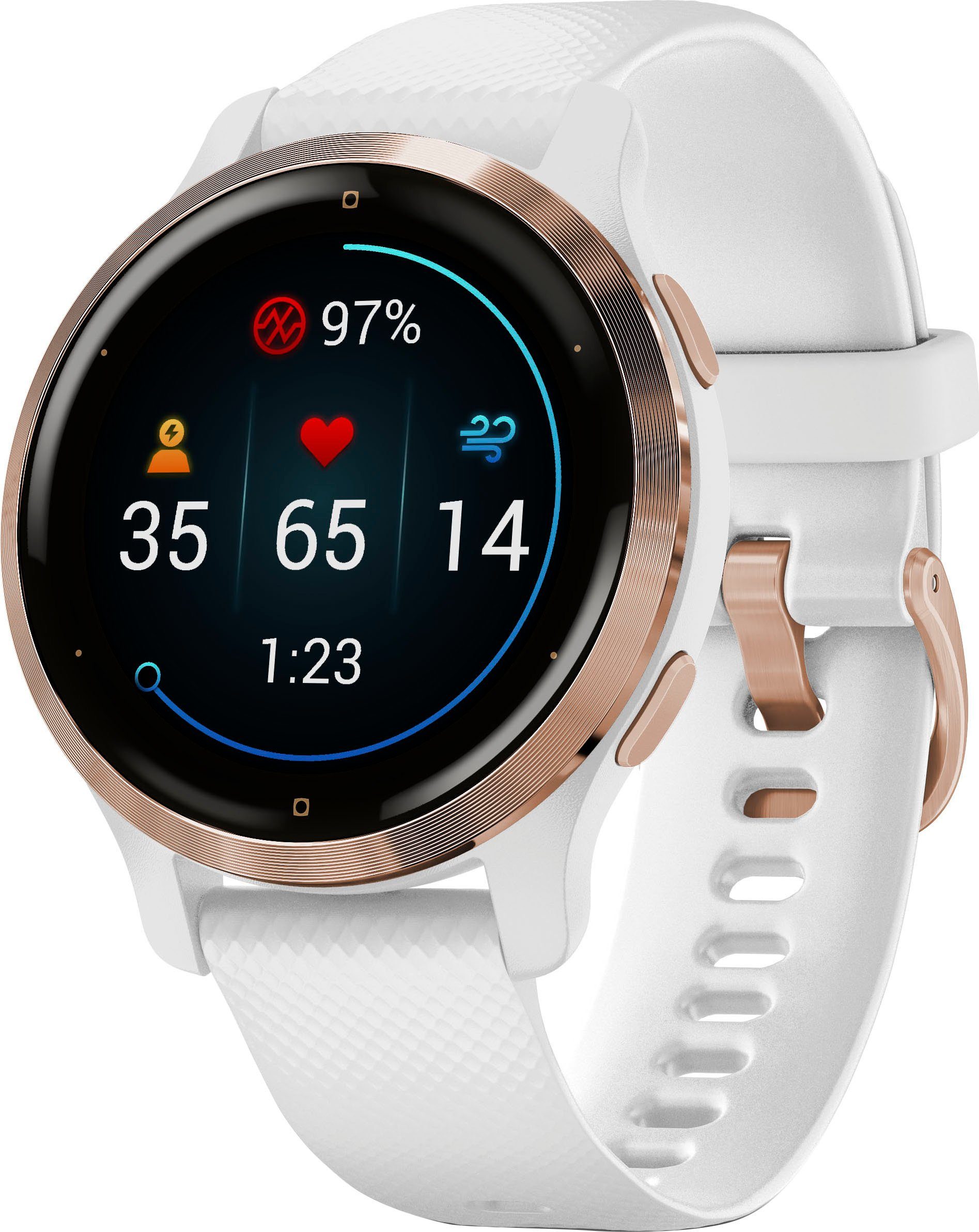 Garmin Smartwatch Venu 2S 25 reeds geïnstalleerde sport-apps