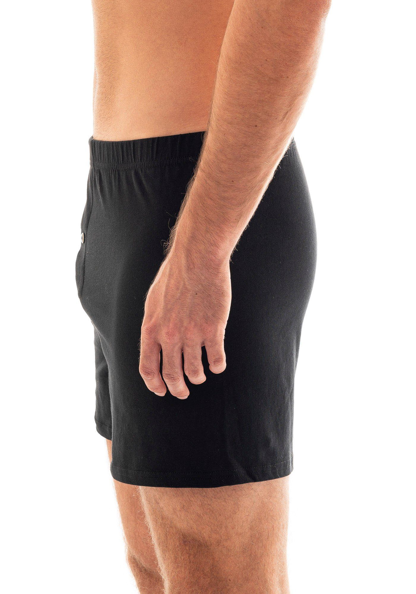Bruno Banani Wijde boxershort Loose fit met knoopsluiting (2 stuks Set van 2)