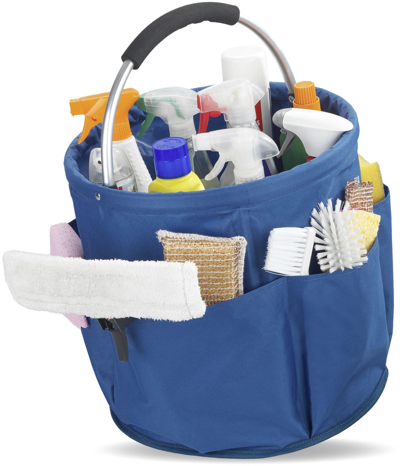 Maximex Organizer Universele reinigingscaddy model HERKULES vouwbare draagtas voor thuis en onderweg, 34 liter