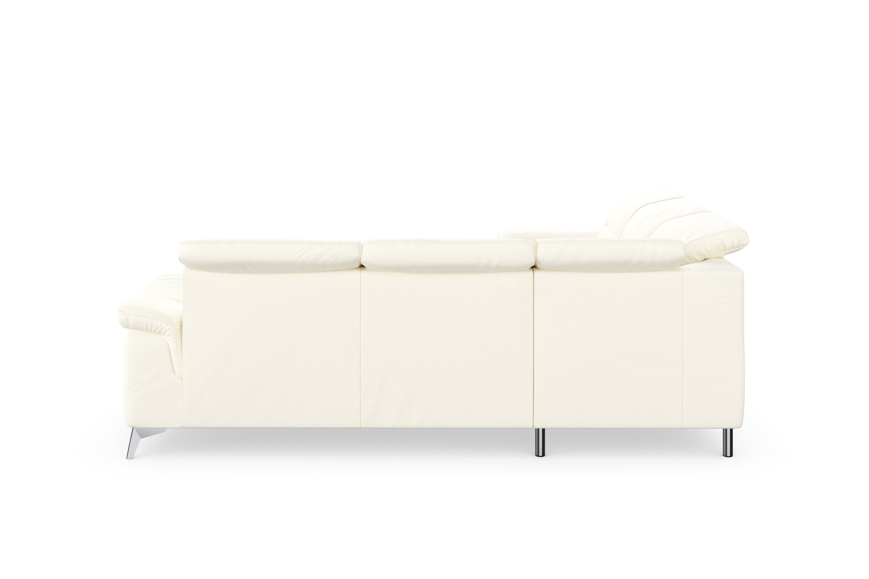 sit&more Hoekbank Sinatra L-vorm optioneel met verstelbare hoofdsteun en armleuning