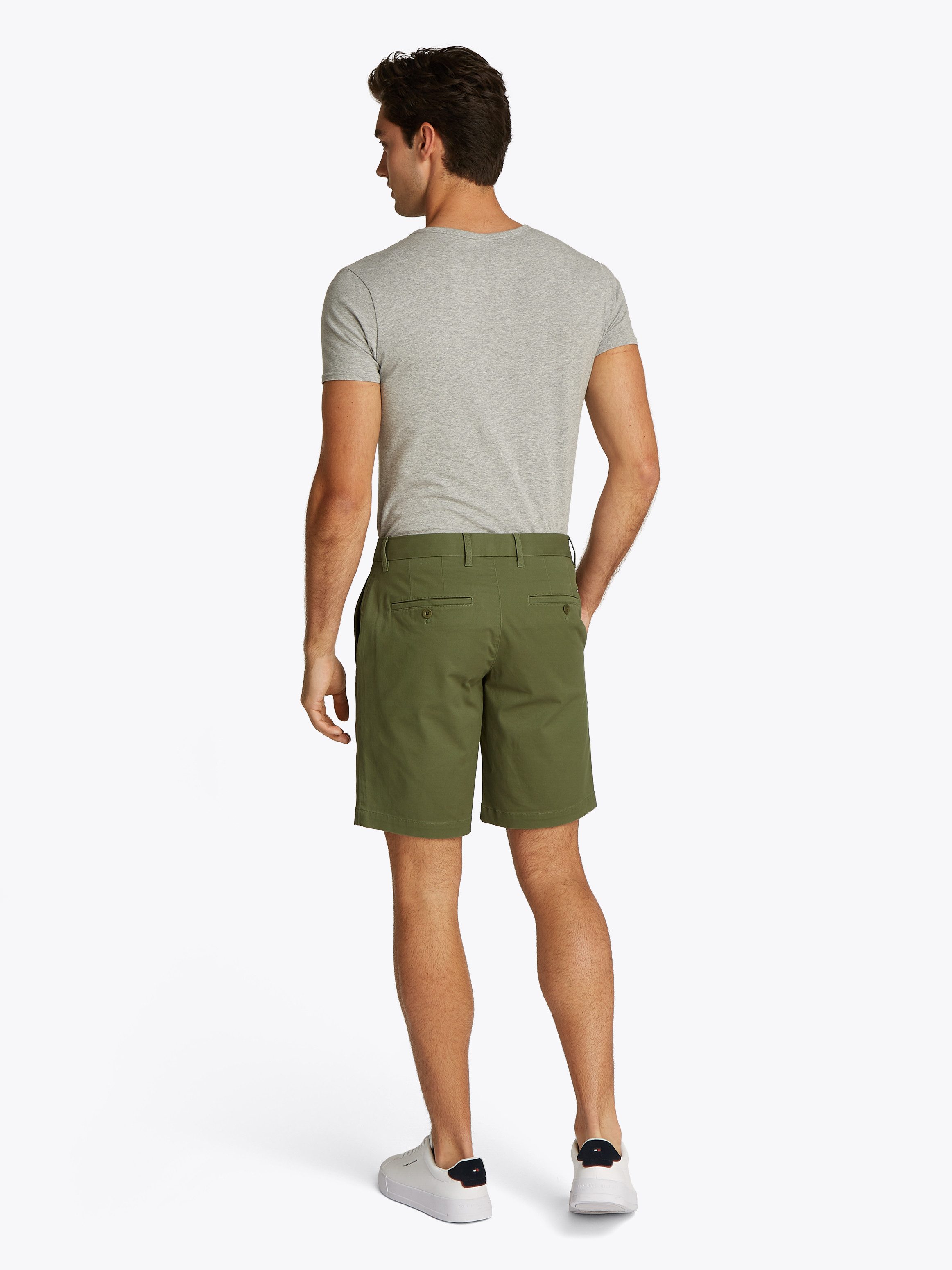 Tommy Hilfiger Chino-short BROOKLYN SHORT 1985 in een klassiek design