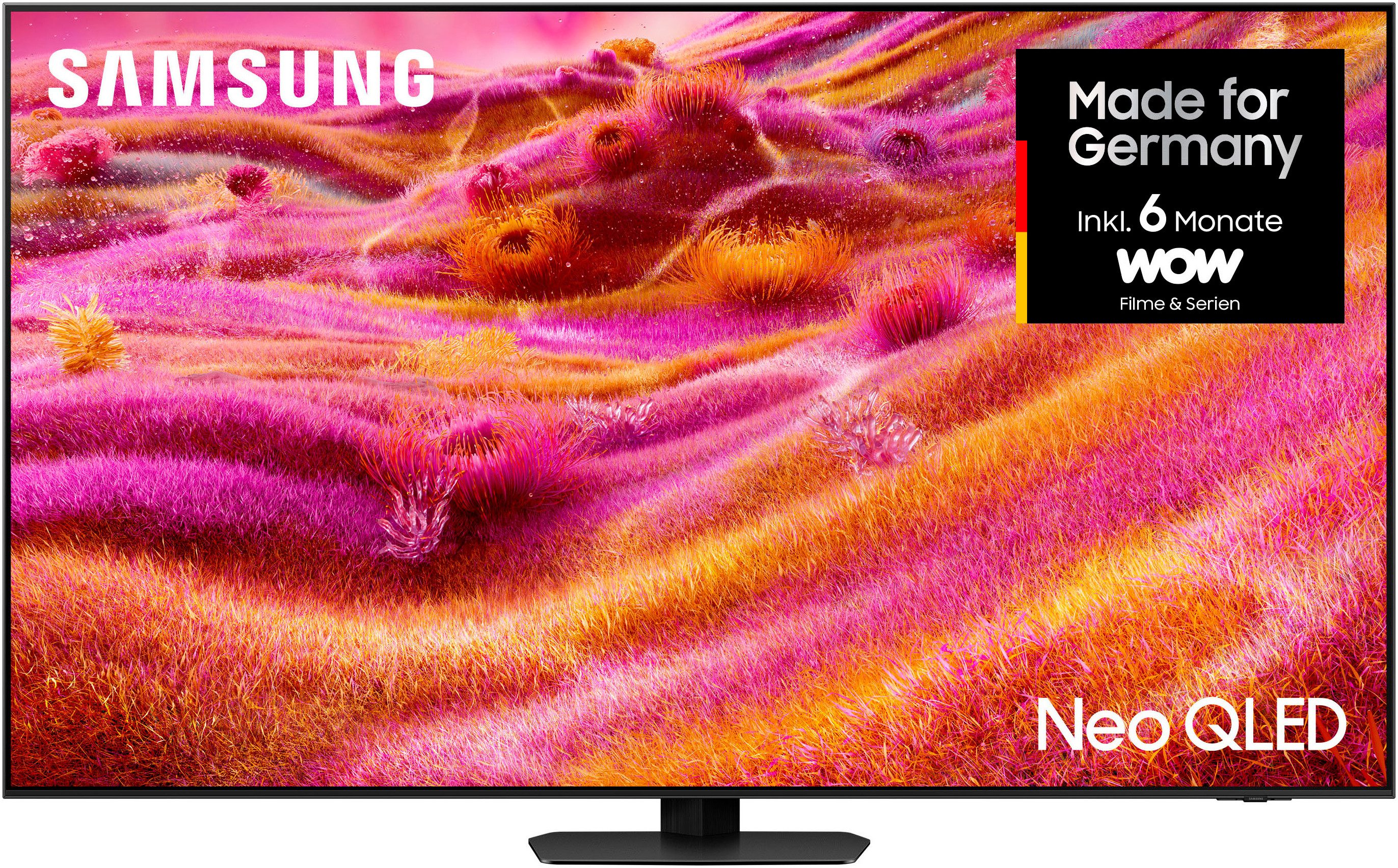 Samsung QLED-TV GQ55QN90FAT QLED Mini LED-televisie, NQ HDR+, Glare Free, Upscaling Pro, Dolby Atmos & AI Sound, tot 165Hz