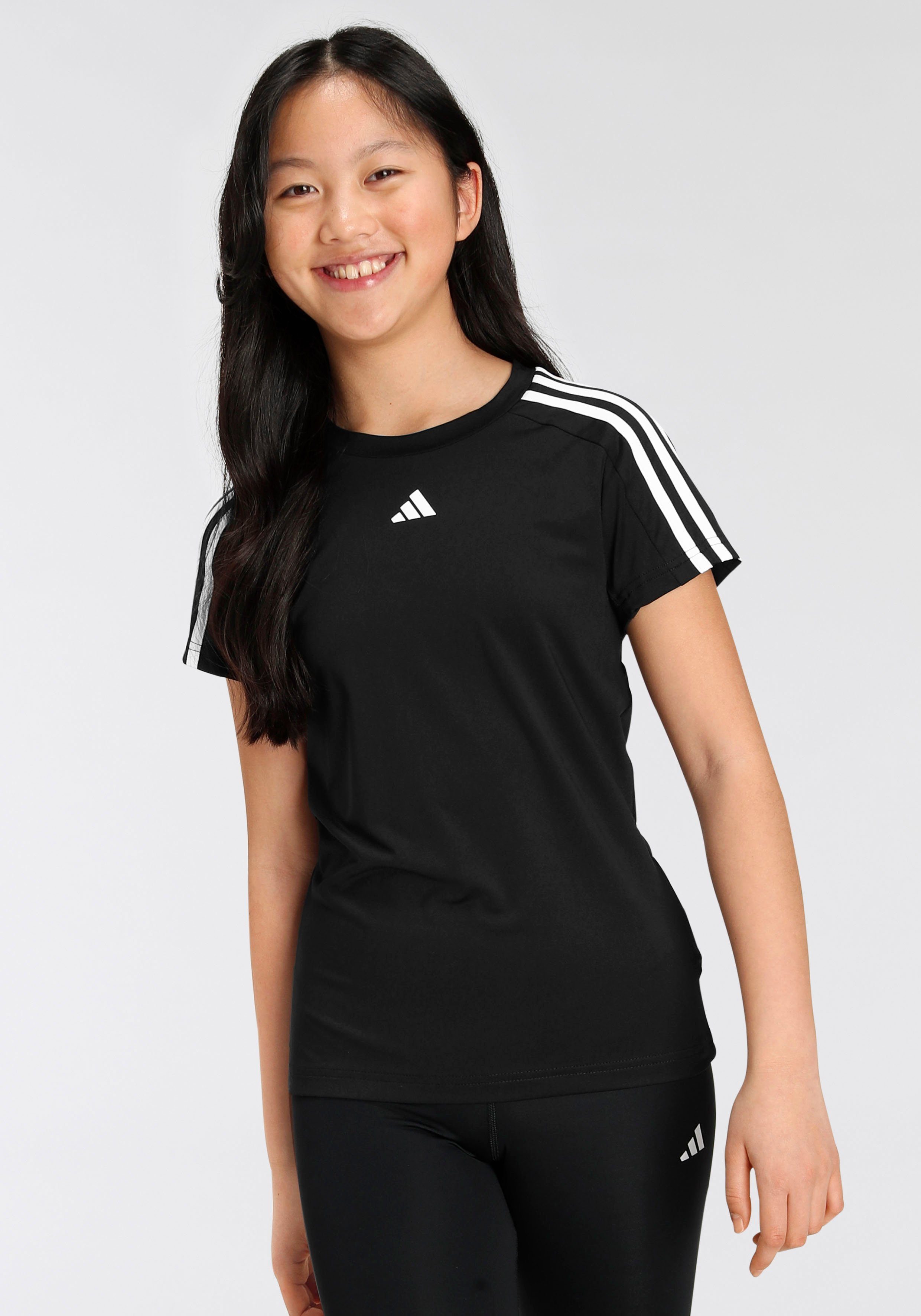 adidas Sportswear T-shirt TRAIN ESSENTIALS AEROREADY 3-STRIPES SLIM-FIT TRAINING