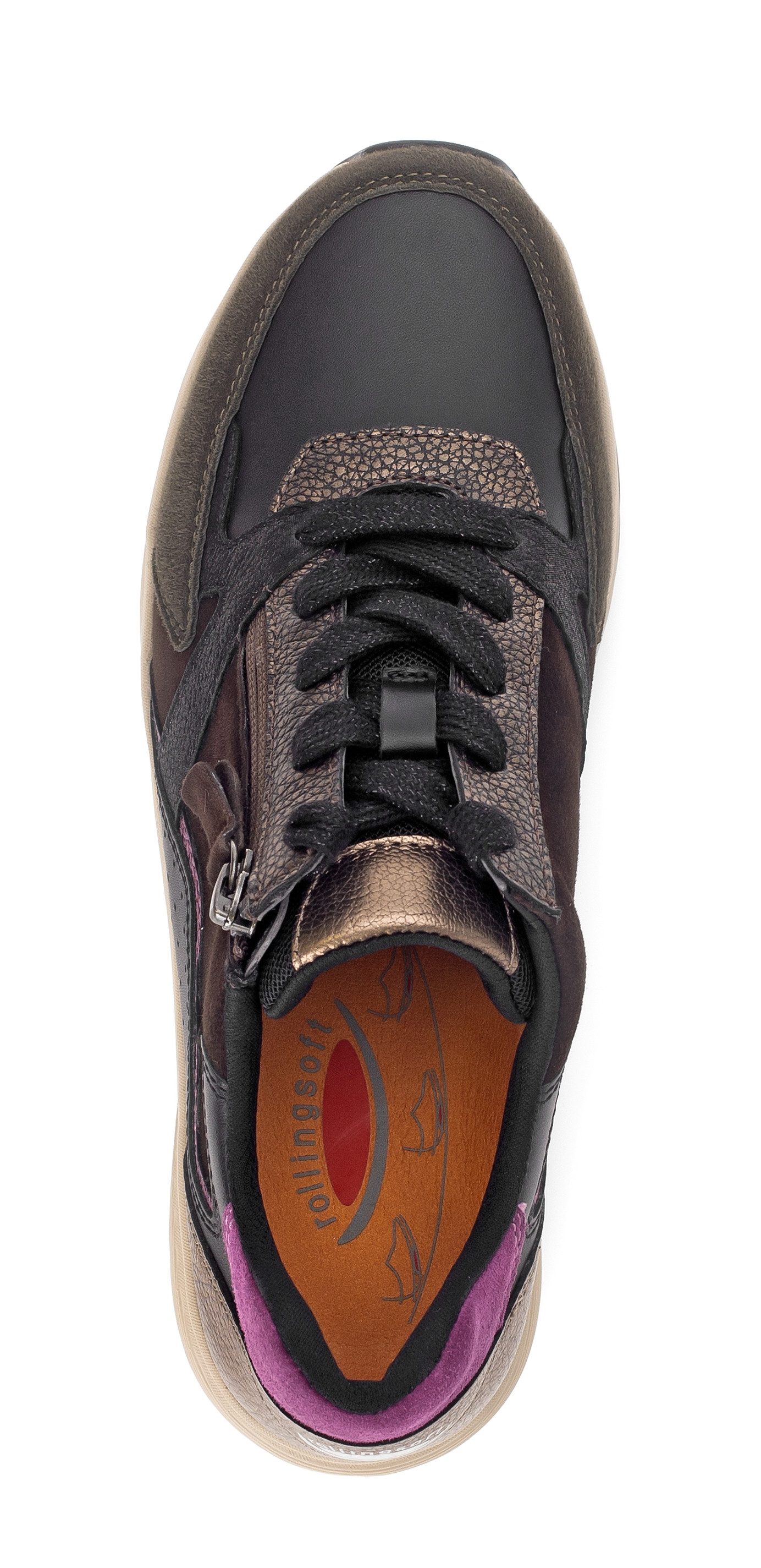 Gabor Rollingsoft Sneakers met sleehak