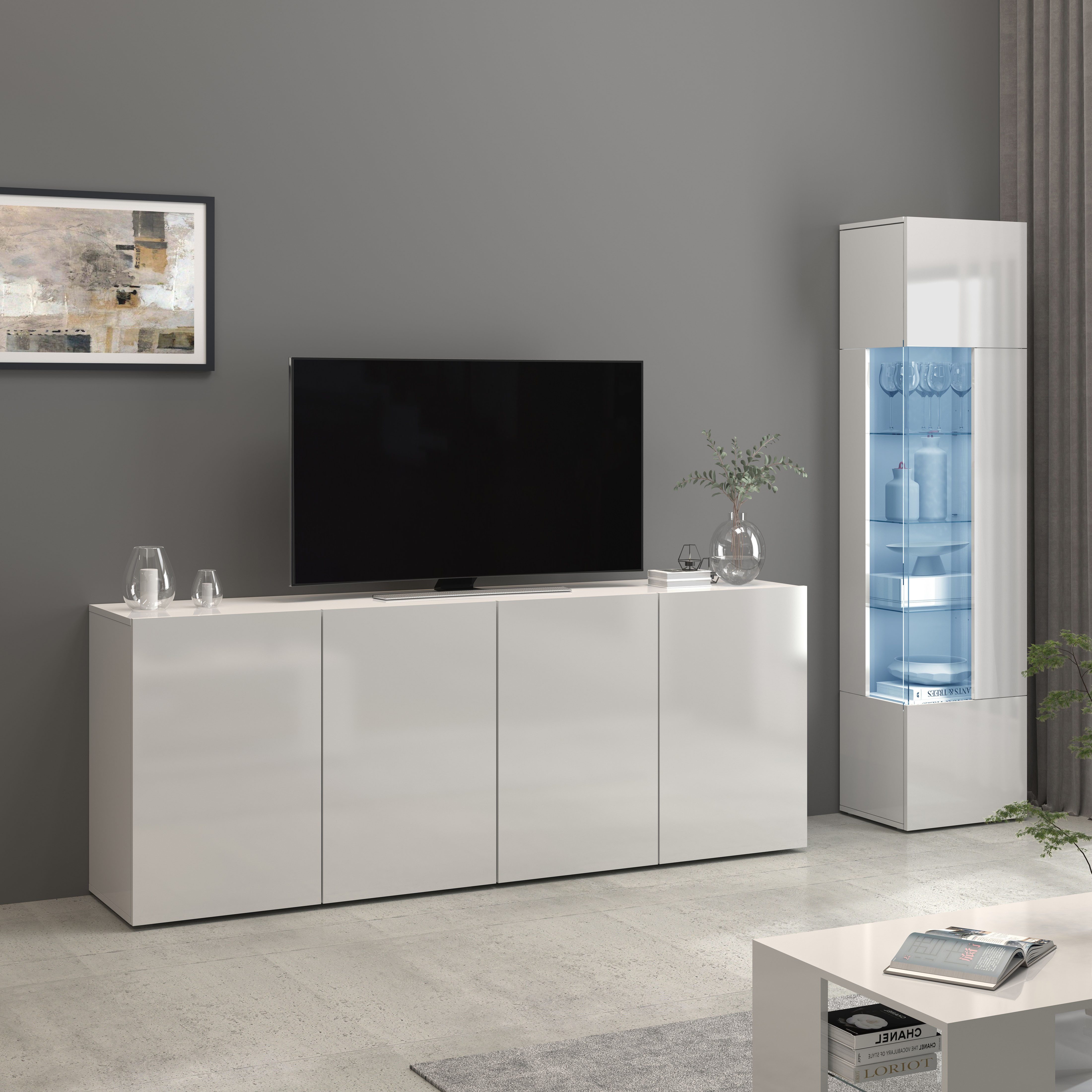 INOSIGN Dressoir Egypt, Ladekast, Kast, Buffet, greeploos